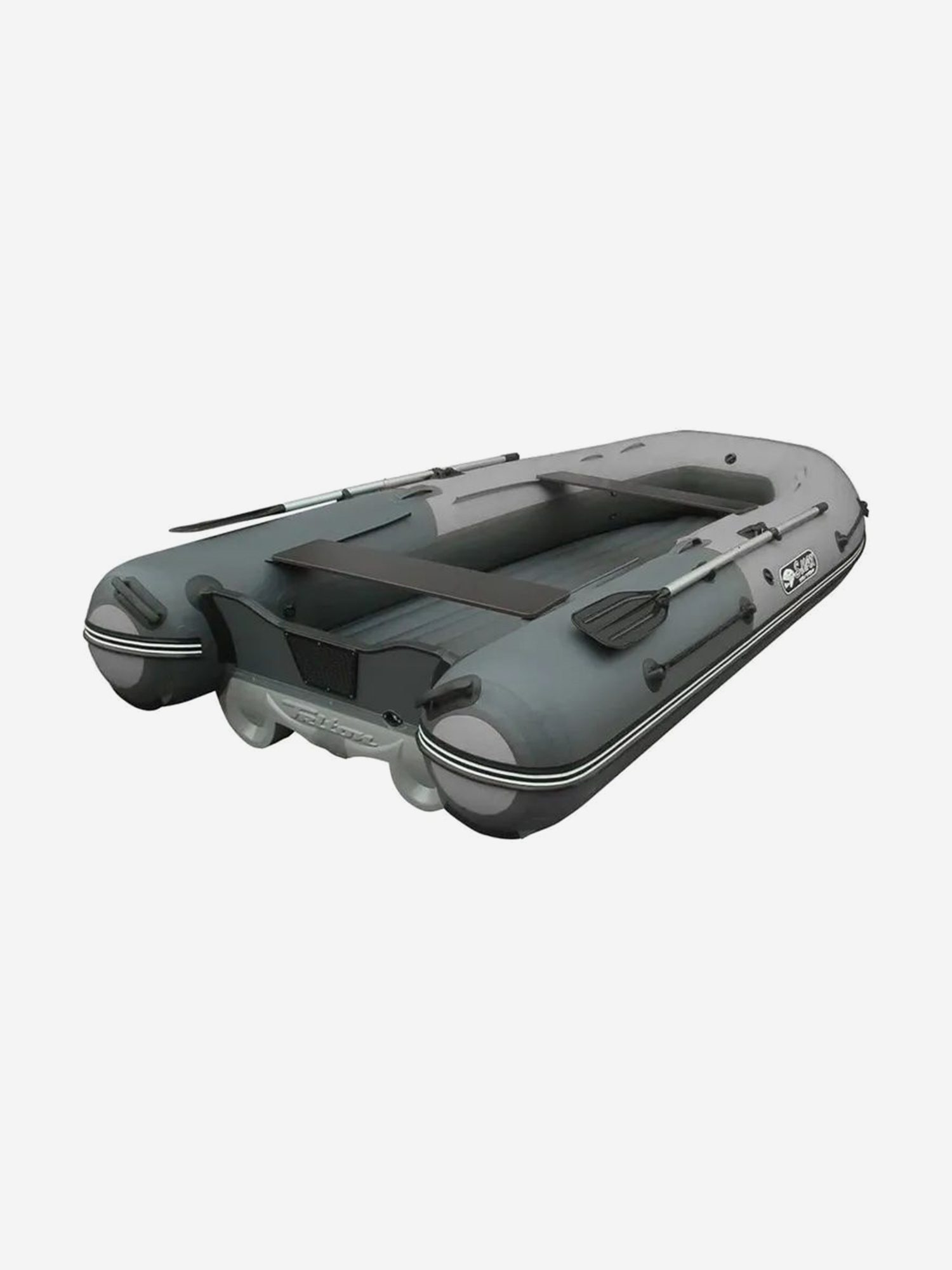 Изображение товара Лодка Reef Triton (Риф Тритон) 400 S-Max тёмно-серо-серая без фальшборта, Темно-серый/серый