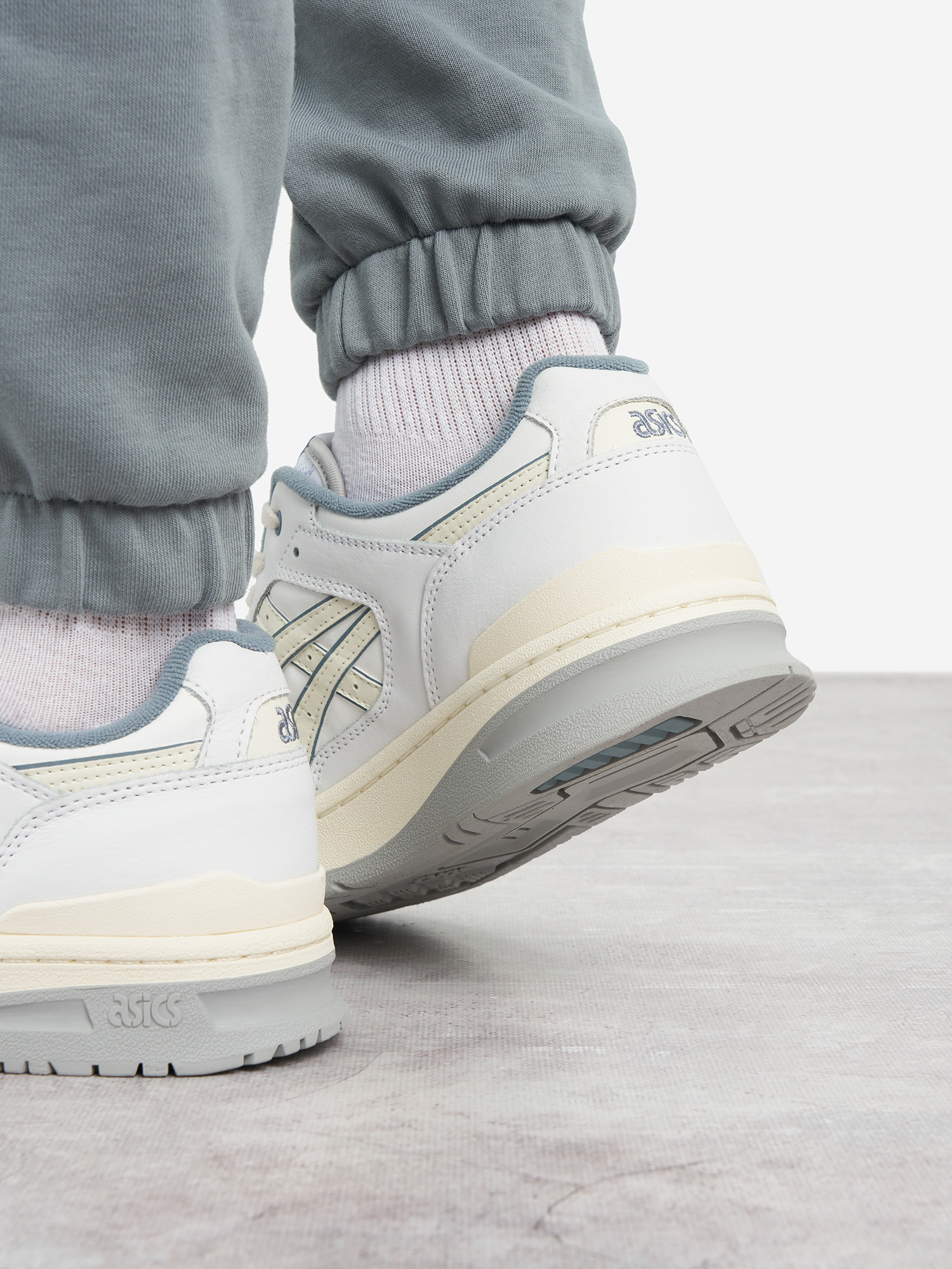 фото Кеды мужские asics ex89, белый