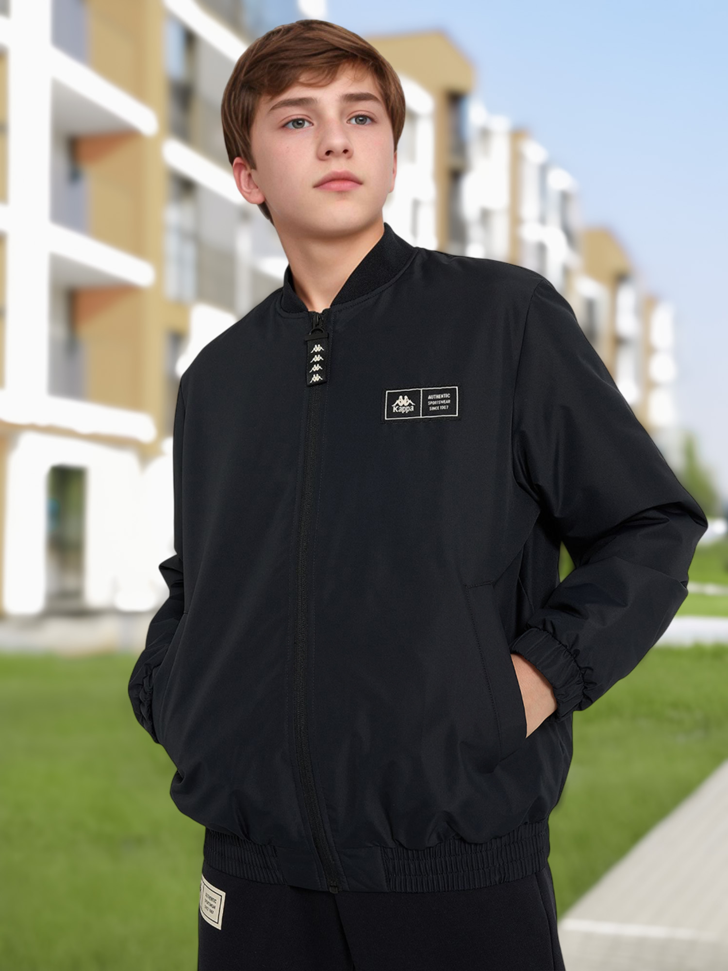 

Куртка утепленная для мальчиков Kappa, Черный