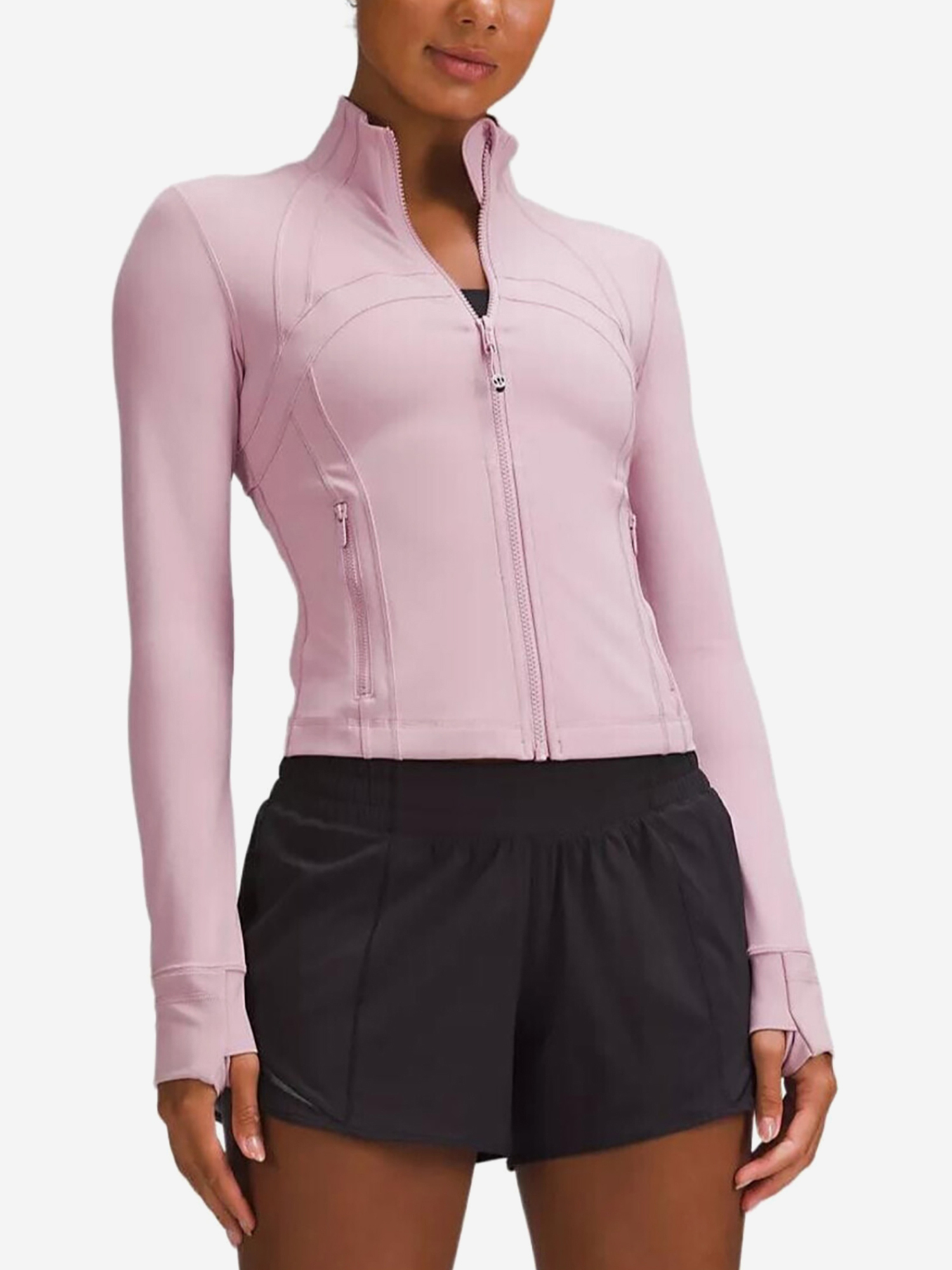 Изображение товара Define Yoga Coat - кофта для спорта и отдыха, розовая