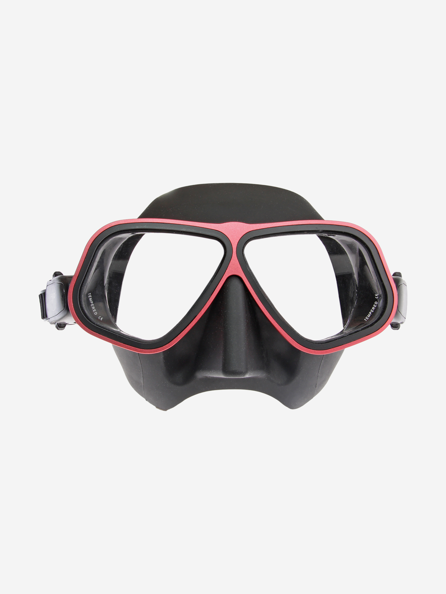 Изображение товара Маска FANDIVER F299 с алюминиевой рамкой и черным силиконовым ободом