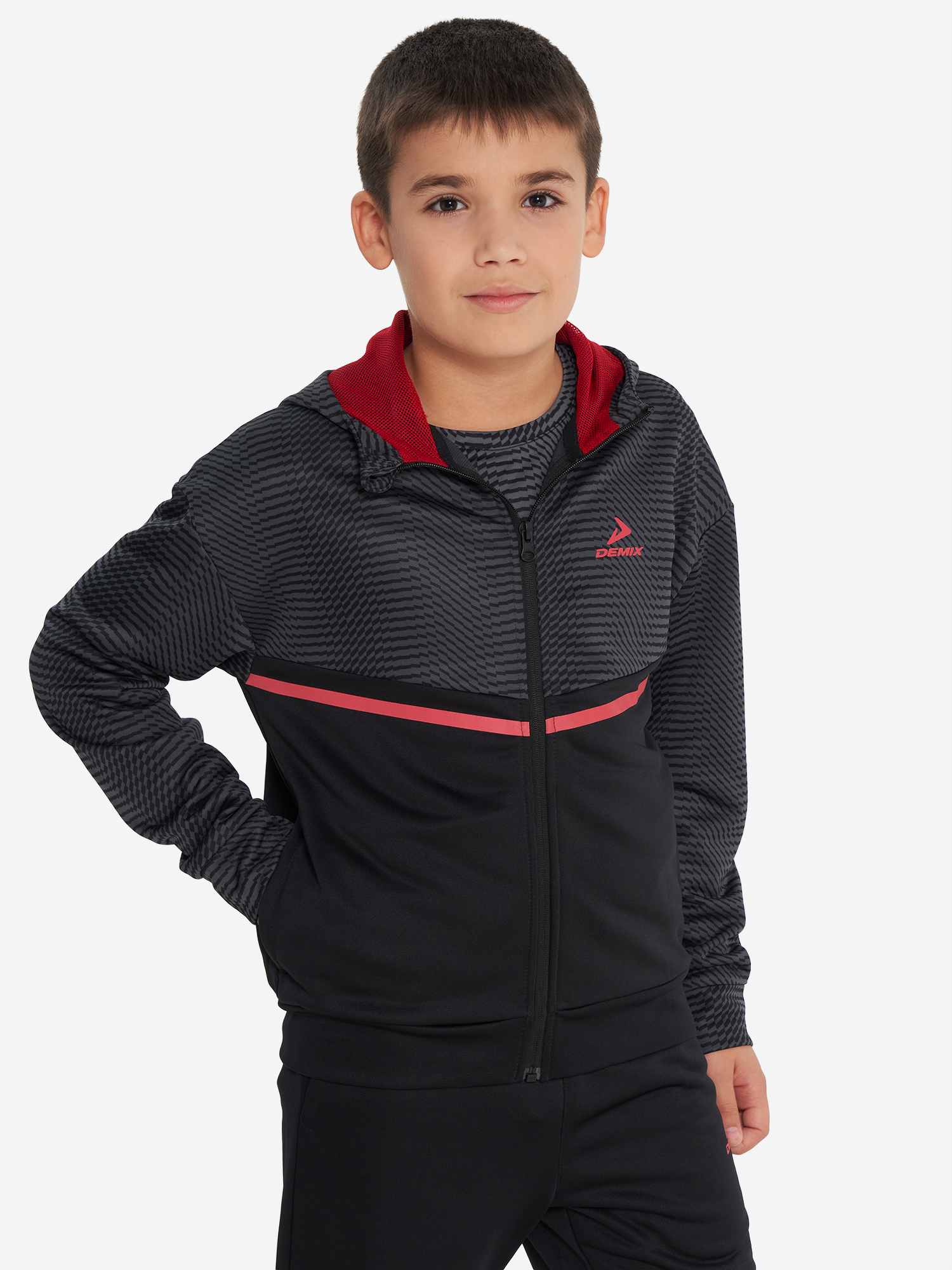 Толстовка Demix, черный, арт. 32725