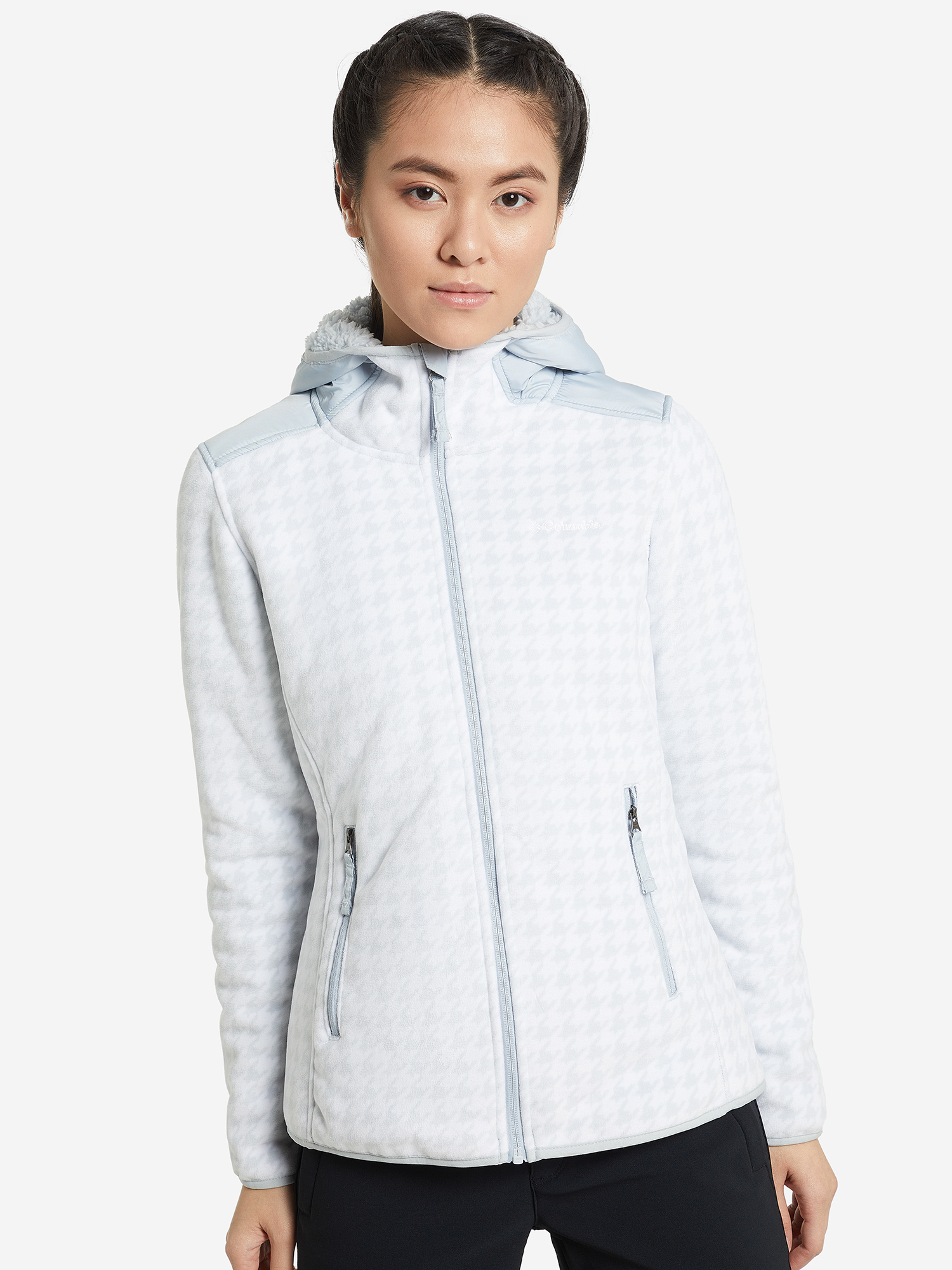 

Джемпер женский Columbia Winter Pass Print Fleece Full Zip, Серый