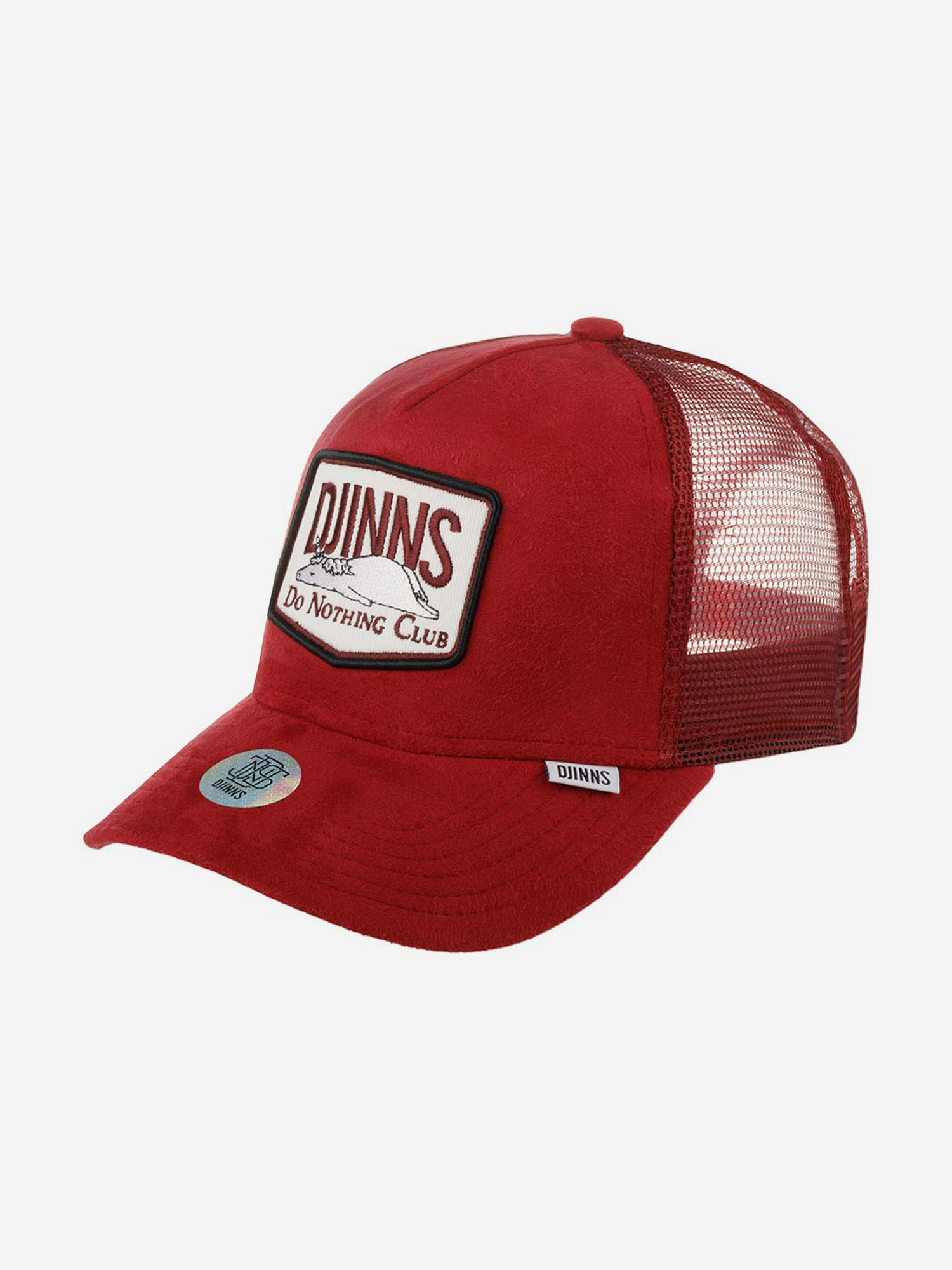 

Бейсболка с сеточкой DJINNS HFT Cap DNC 3.0 Hairy Suede (малиновый), Мультицвет