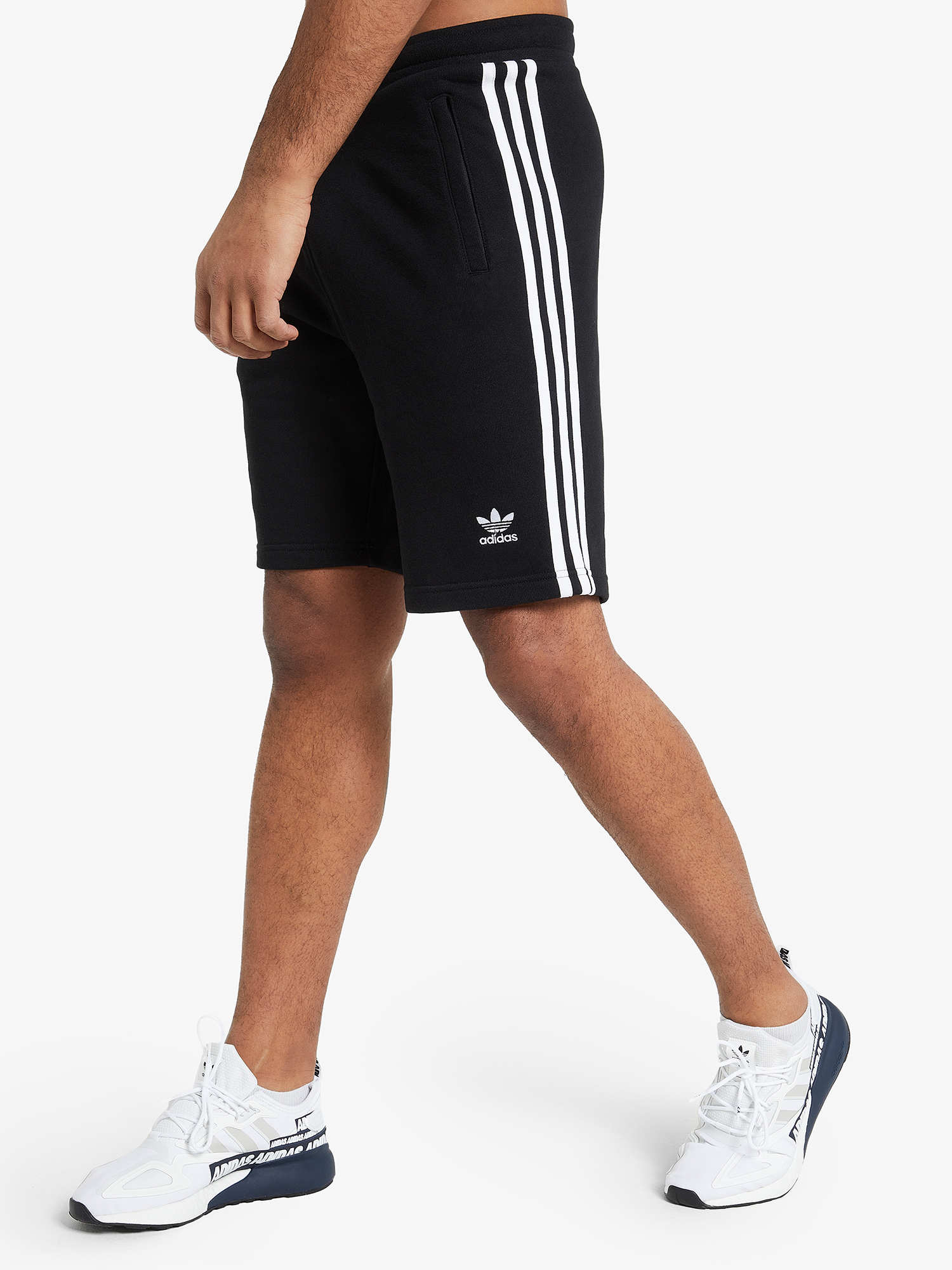 Шорты мужские adidas 3-Stripes, Черный шорты мужские adidas club 3 stripe tennis
