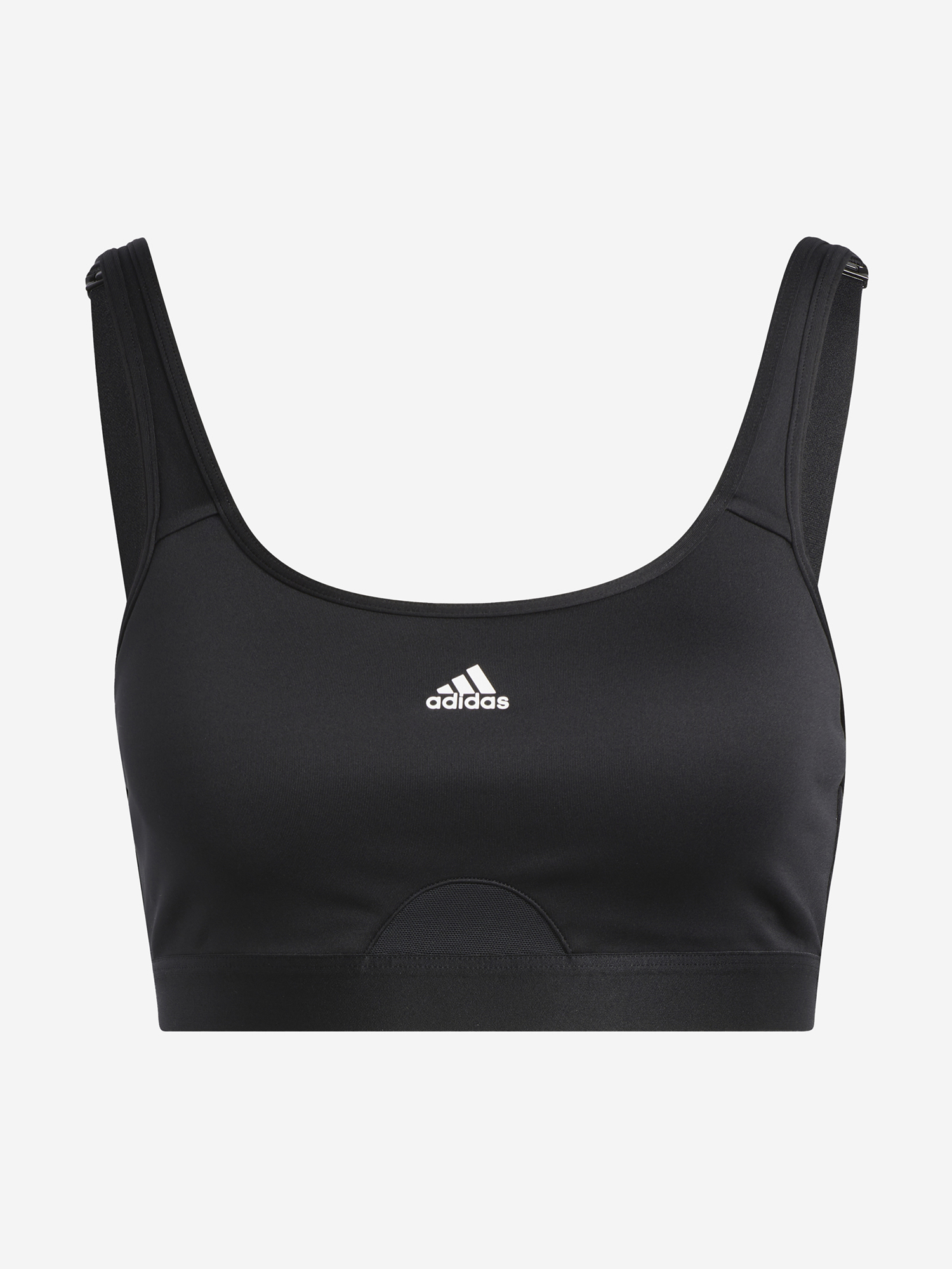 Спортивный топ бра adidas, Черный HE9069A01-, размер 80D-DD - фото 8