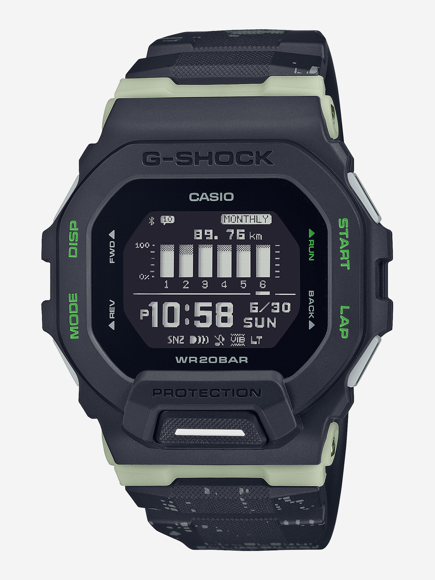 

Наручные часы Casio G-Shock GBD-200LM-1E, Серый