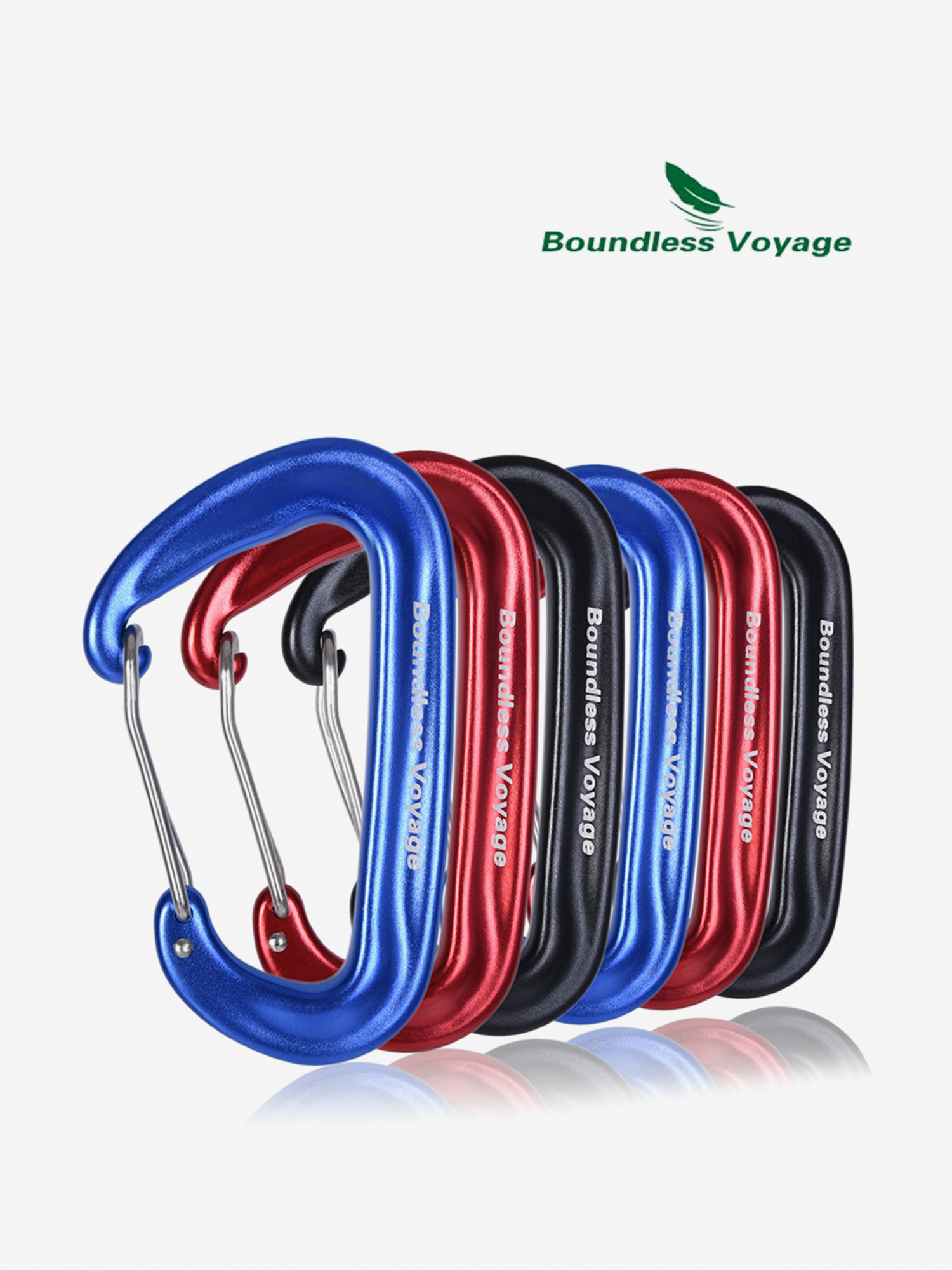 Изображение товара Набор карабинов Boundless Voyage (6 шт.)