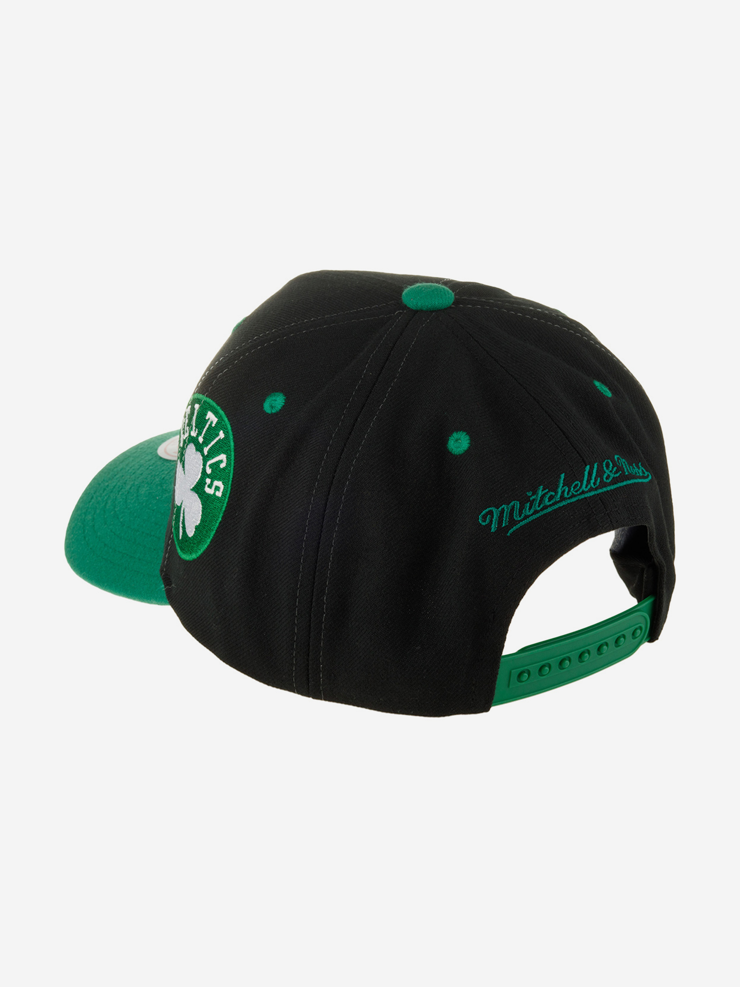 Бейсболка MITCHELL NESS HHSS7310-BCEYYPPPBLCK Boston Celtics NBA (черный), Черный 59-168XDOXM4K-33, размер Без размера - фото 3