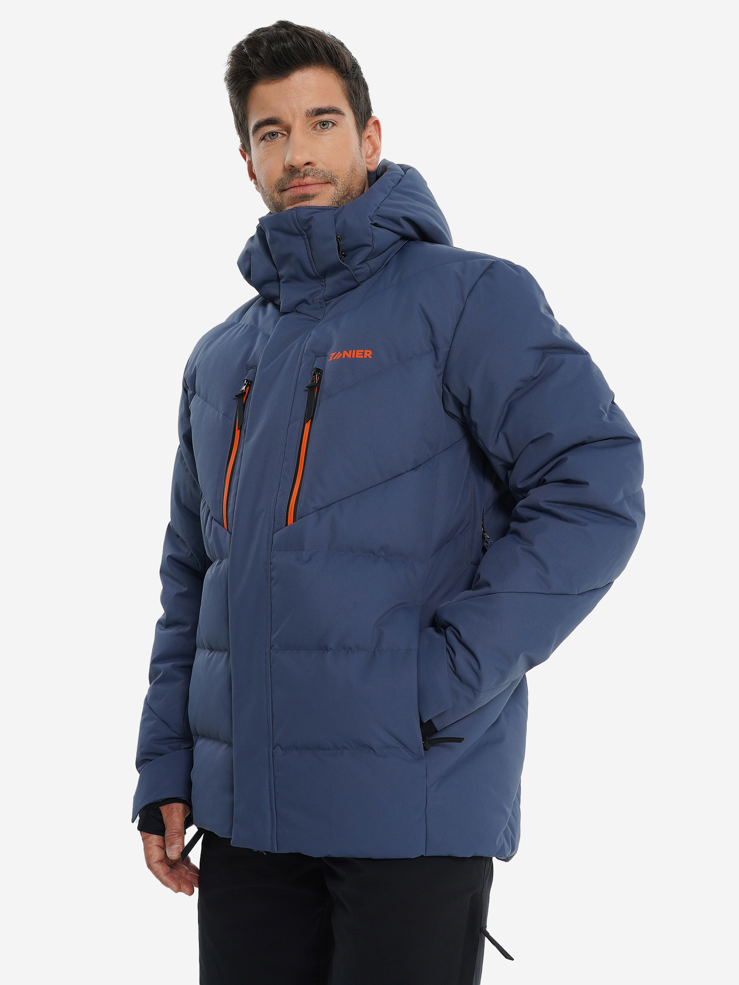 Пуховик мужской Zanier Синий 24999₽