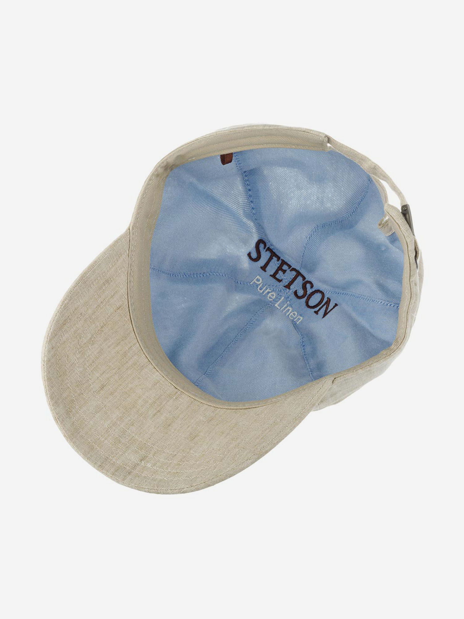 Бейсболка STETSON 7713101 BASEBALL CAP LINEN (бежевый), Бежевый 02-671XDOXS9Z-02, размер 57 - фото 4