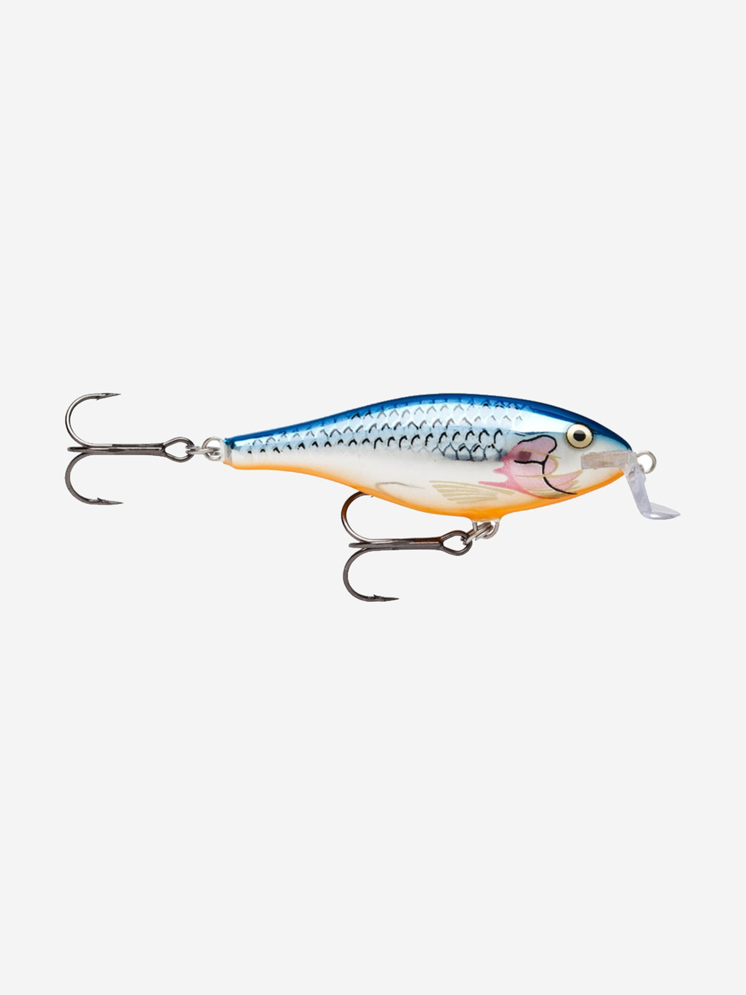 

Воблер для рыбалки RAPALA Shallow Shad Rap 05, 5см, 5гр, цвет SB, плавающий, Голубой