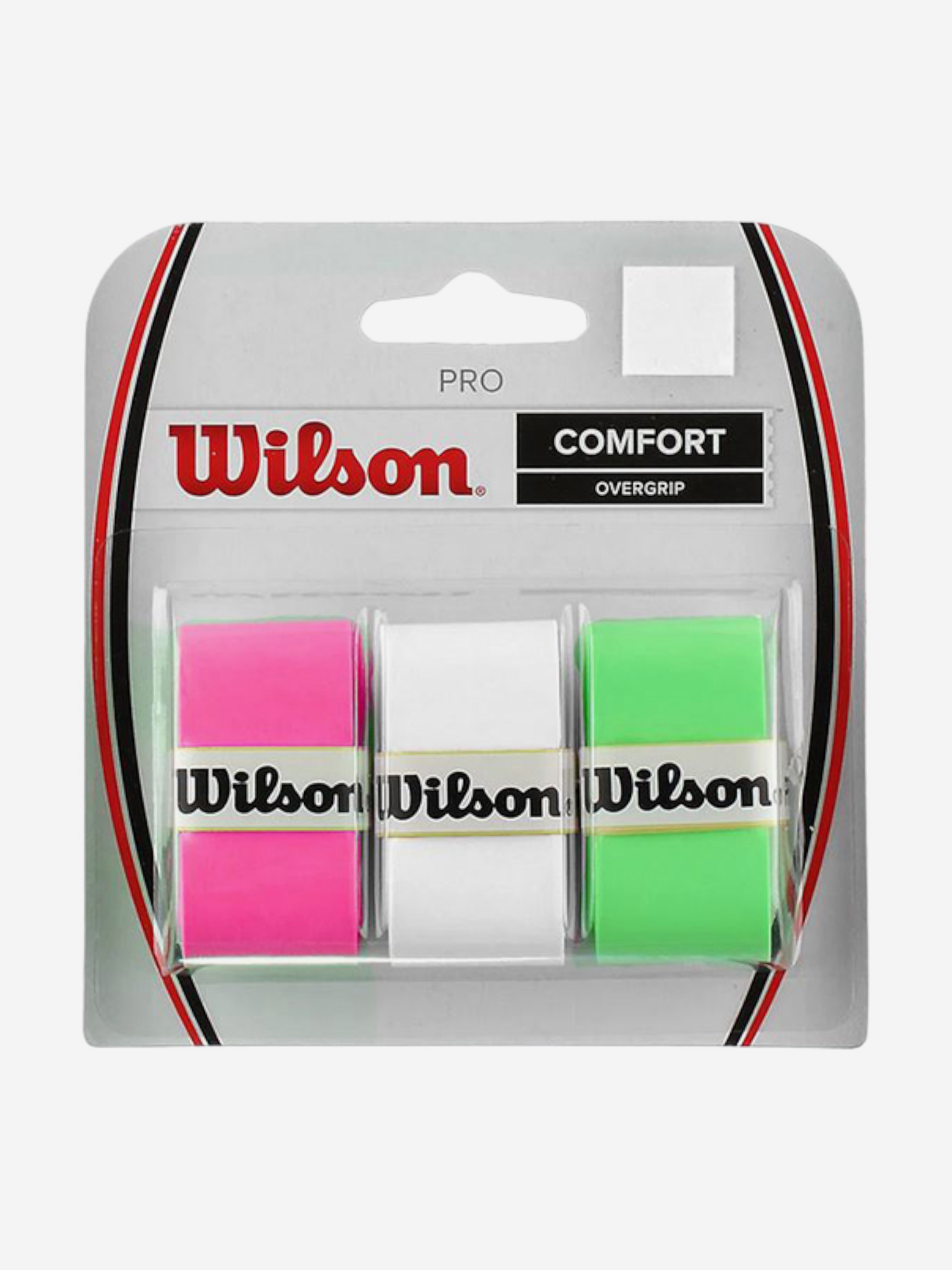 

Намотка верхняя Wilson PRO Comfort 3шт. Цветная, Мультицвет