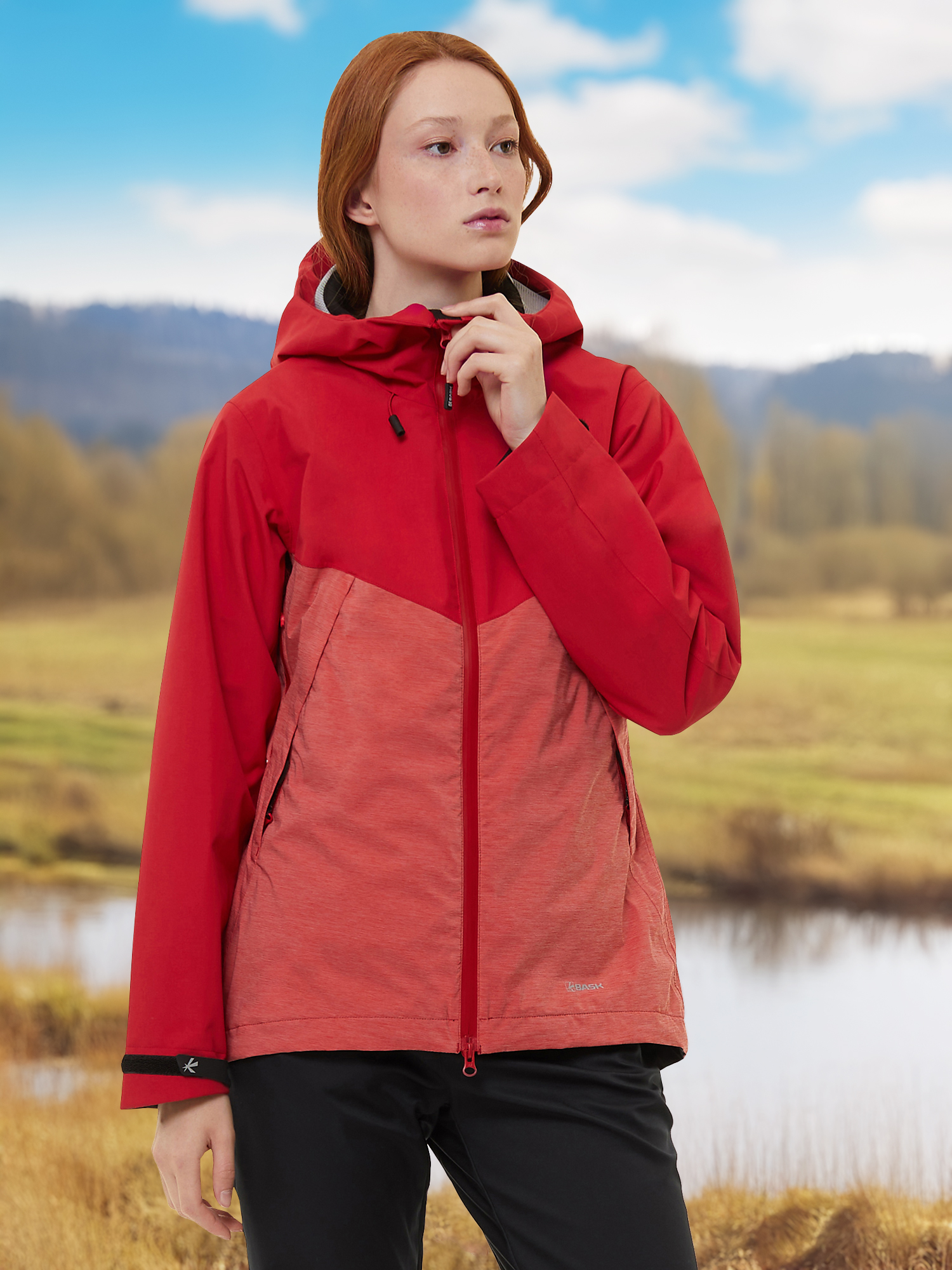 

Куртка мембранная женская Bask Valency, Красный