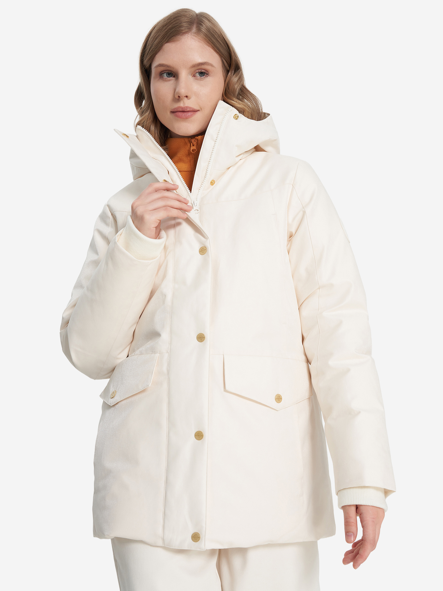 Пуховик женский Cordillero, Бежевый