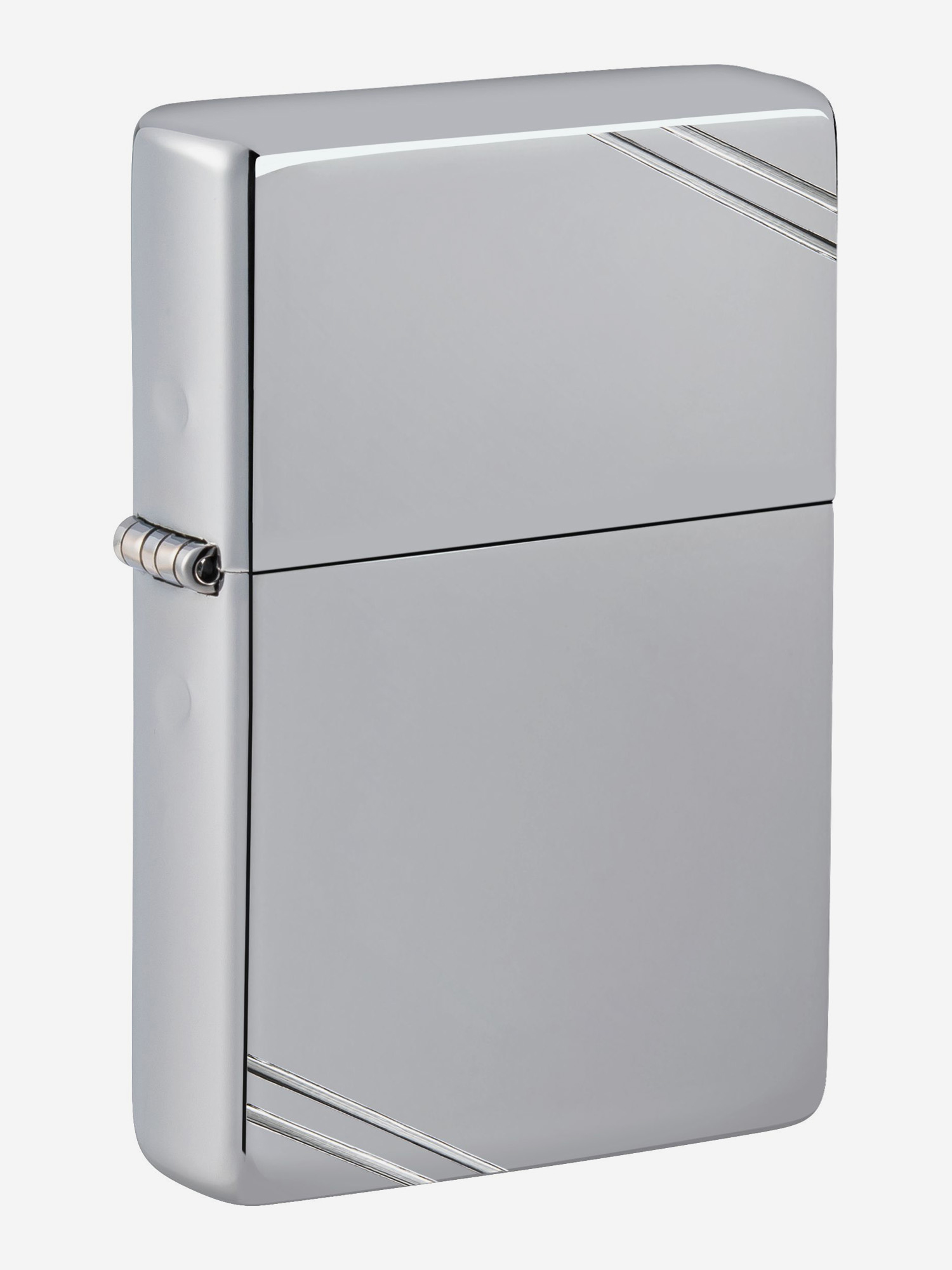 

Зажигалка бензиновая ZIPPO 260 Vintage with Slashes 1937, Серебряный