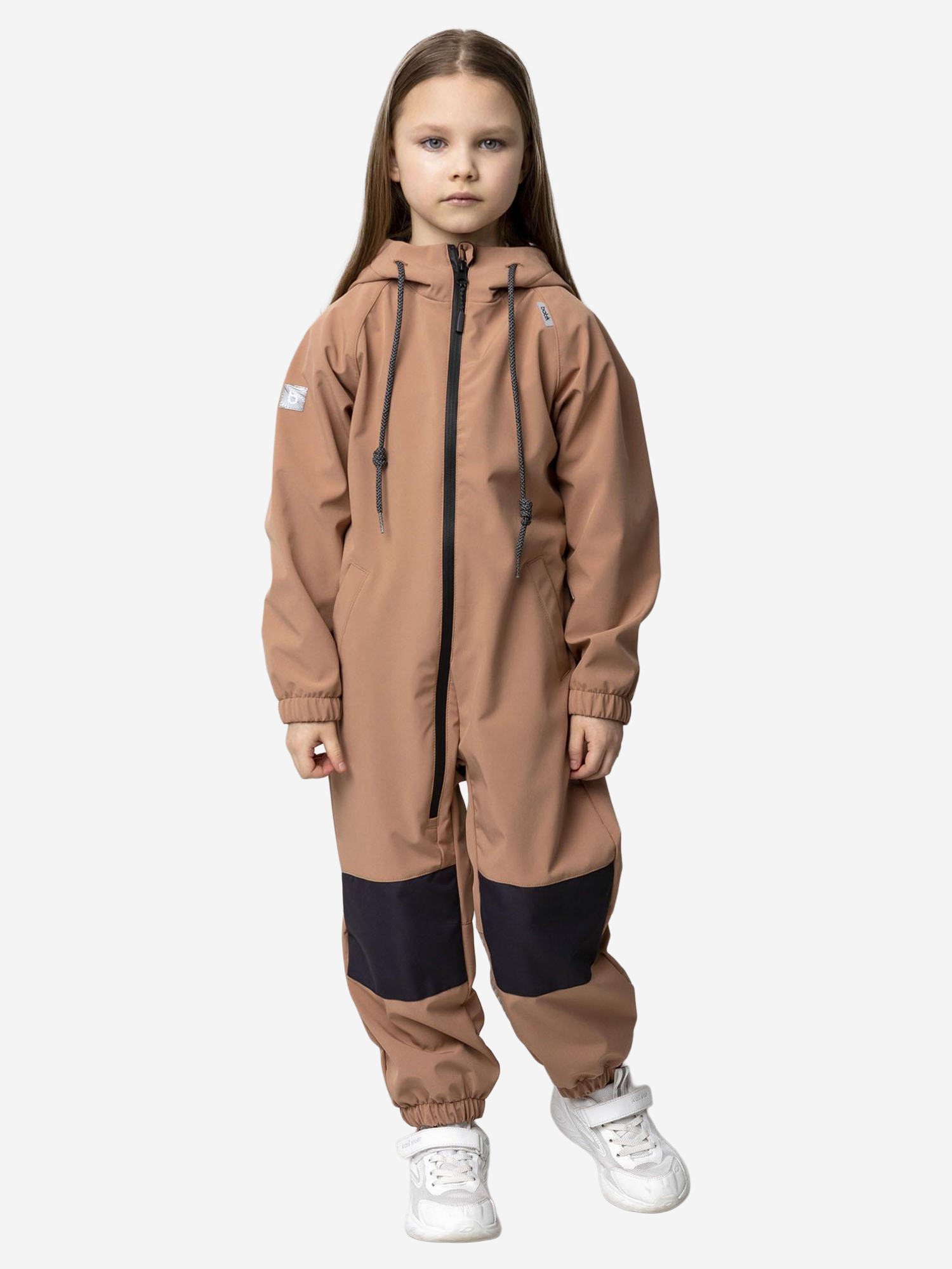 Изображение товара Кобинезон софтшелл batik бежевый для детей женский демисезон лето мембрана