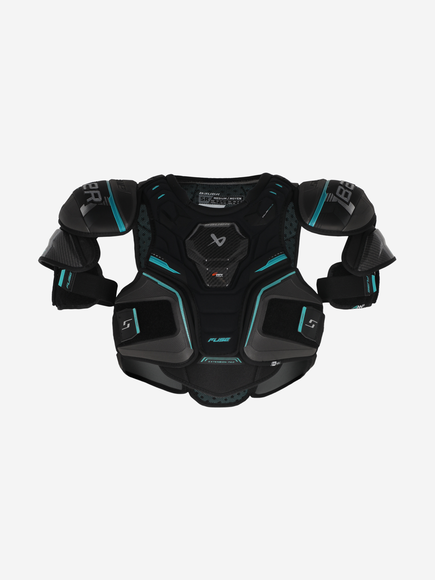 Защита торса Bauer Supreme Fuse SR, Черный