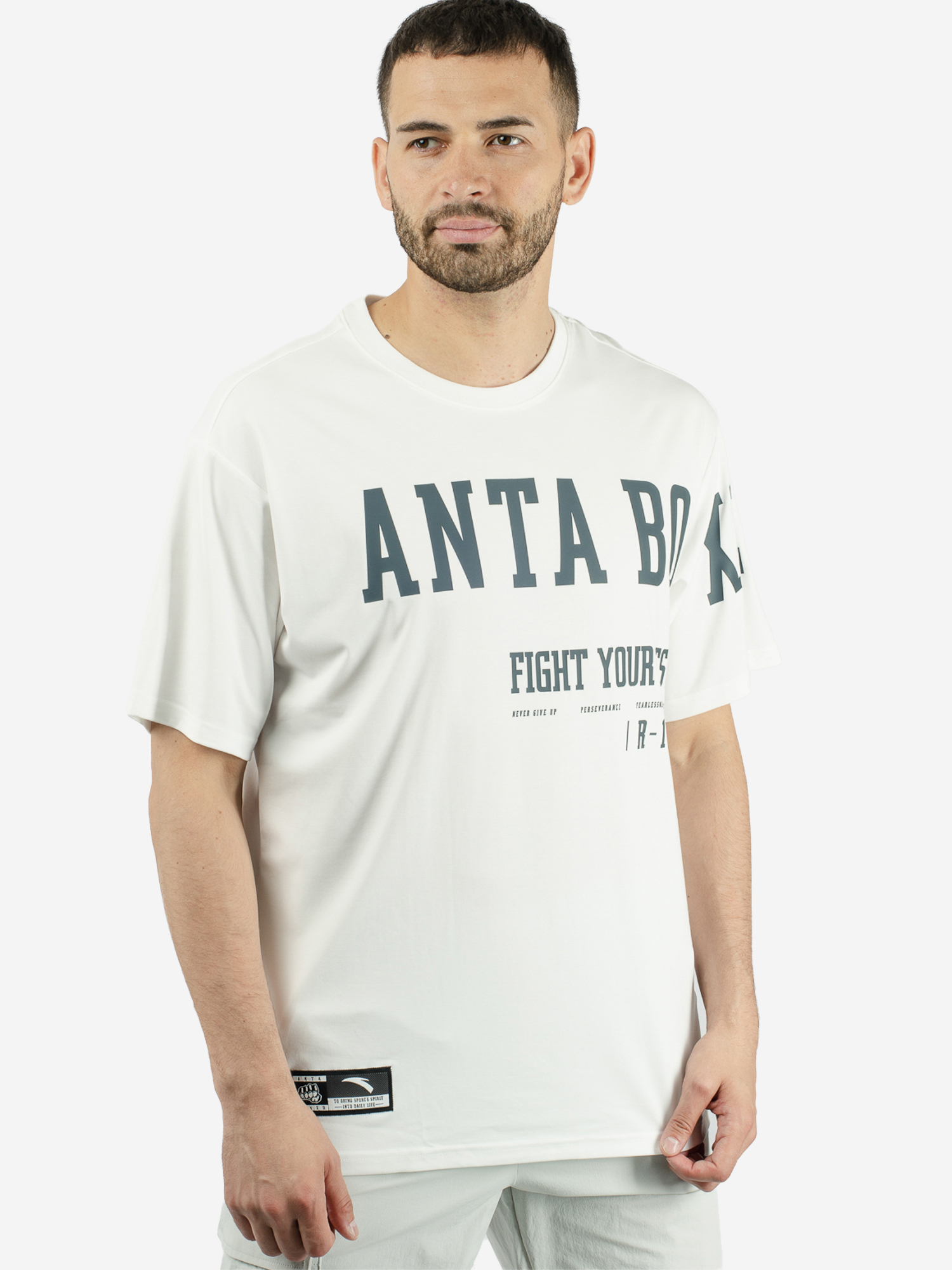 Футболка мужская для тренинга ANTA Fight Club, футболка мужская для баскетбола anta kt