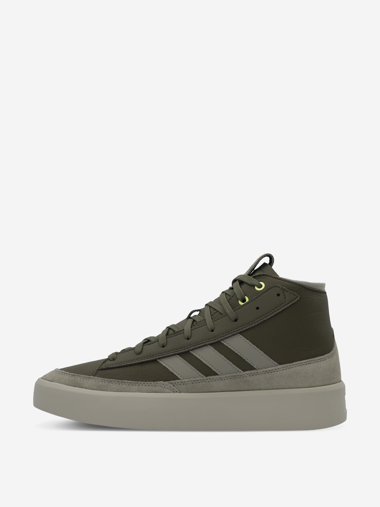 Кеды мужские adidas Znsored Hi Prem Leather, Зеленый Вид№2