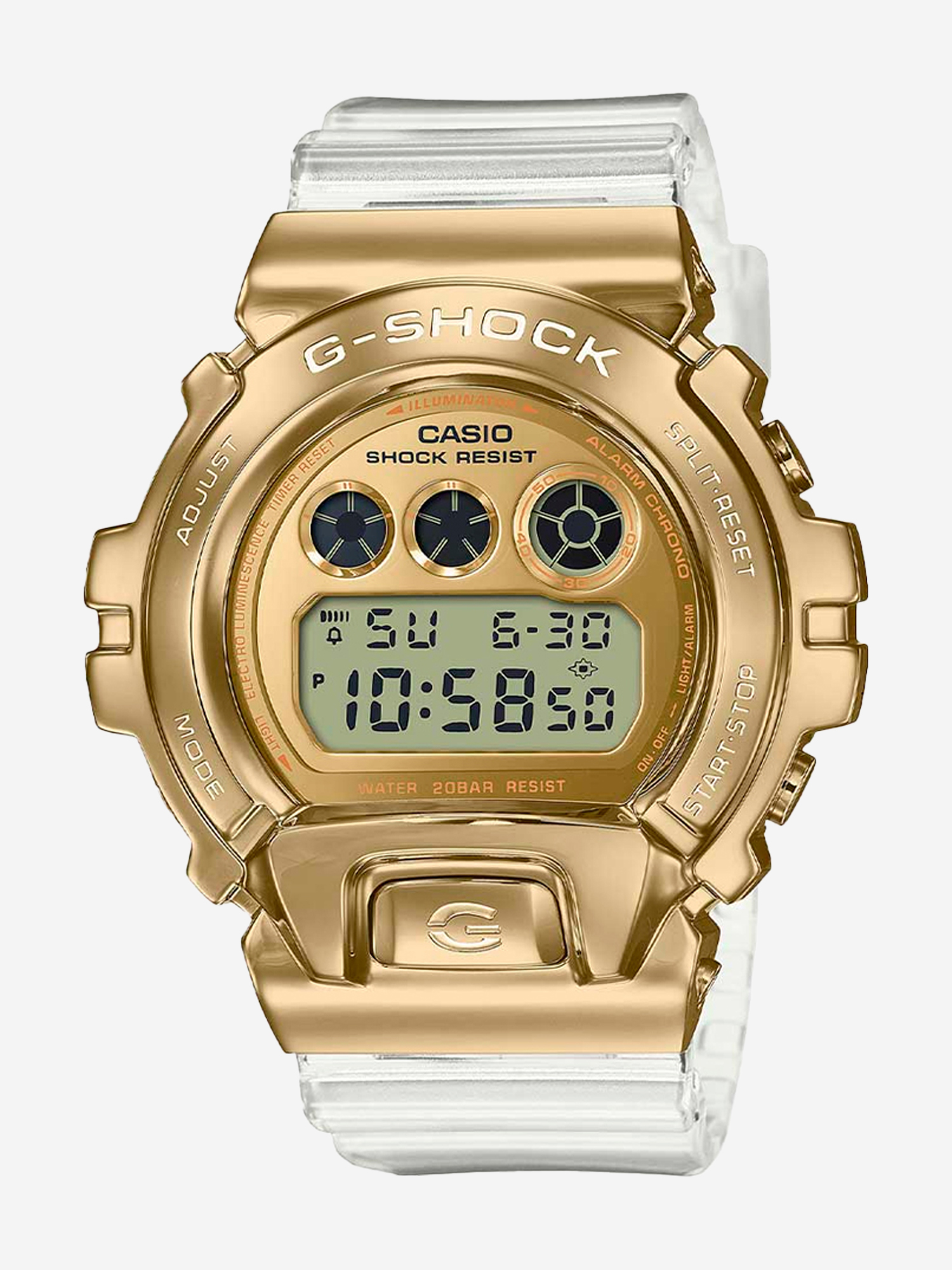 

Спортивные часы CASIO GM-6900SG-9E, Белый