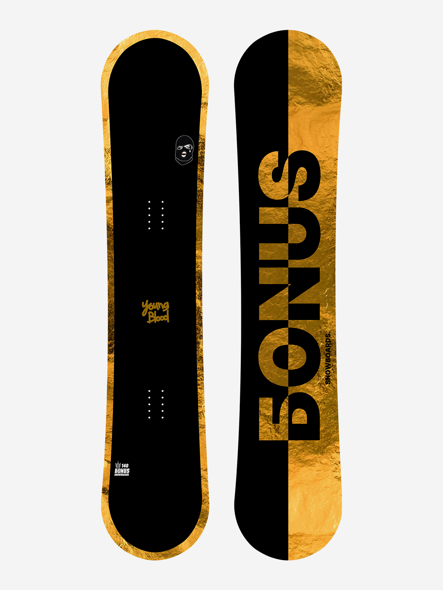 Изображение товара Детский сноуборд BONUS SNOWBOARDS YOUNG BLOOD Twin Tip для фристайла