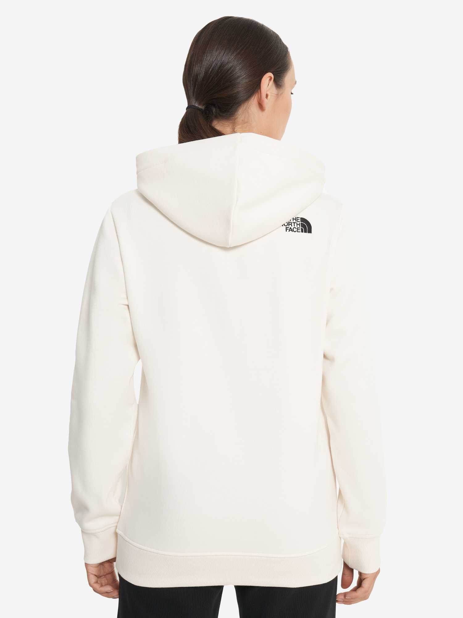 фото Худи женское the north face drew peak, бежевый