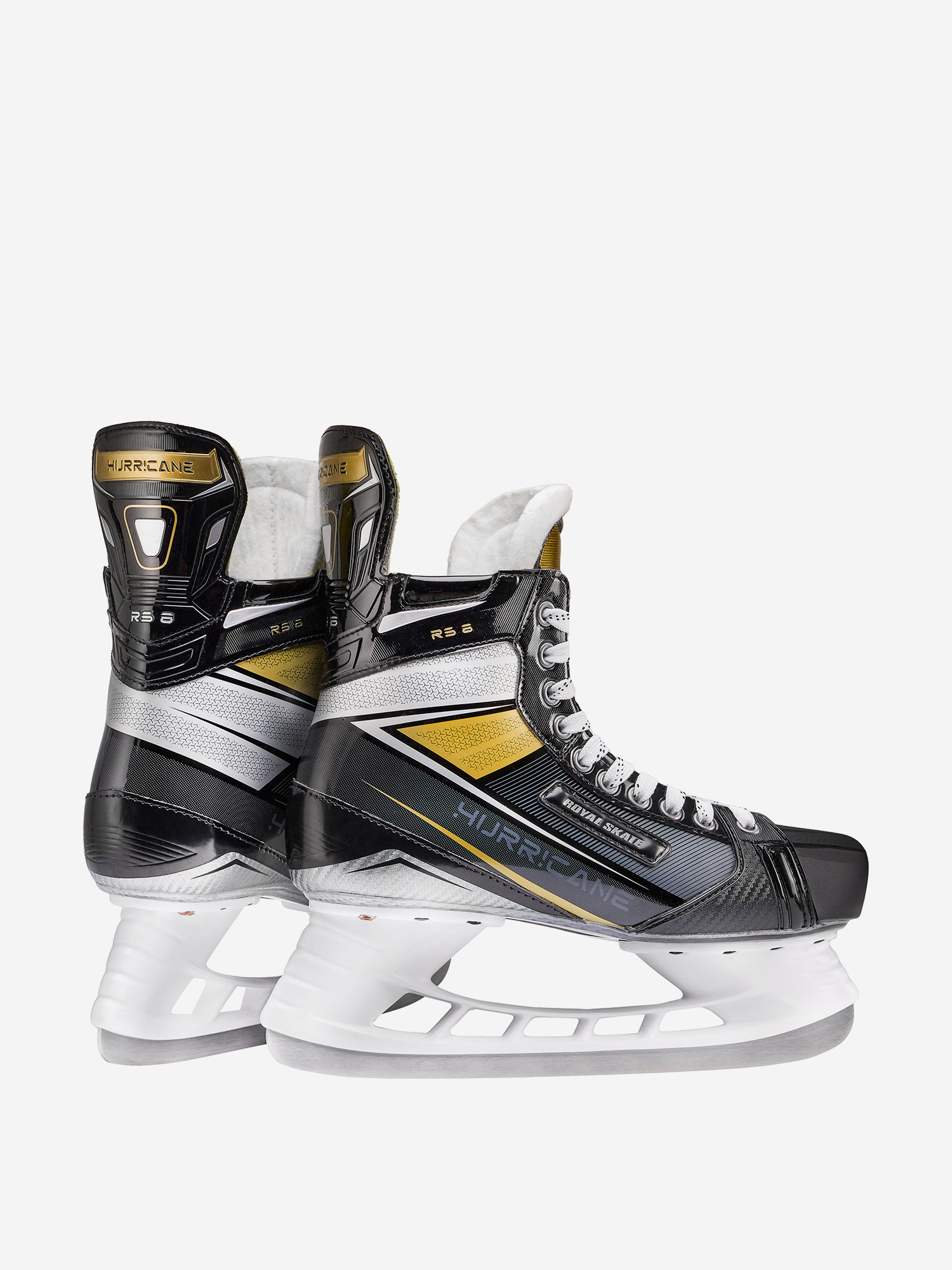 

Коньки хоккейные ROYAL SKATE RS8 HURRICANE мужские, Белый