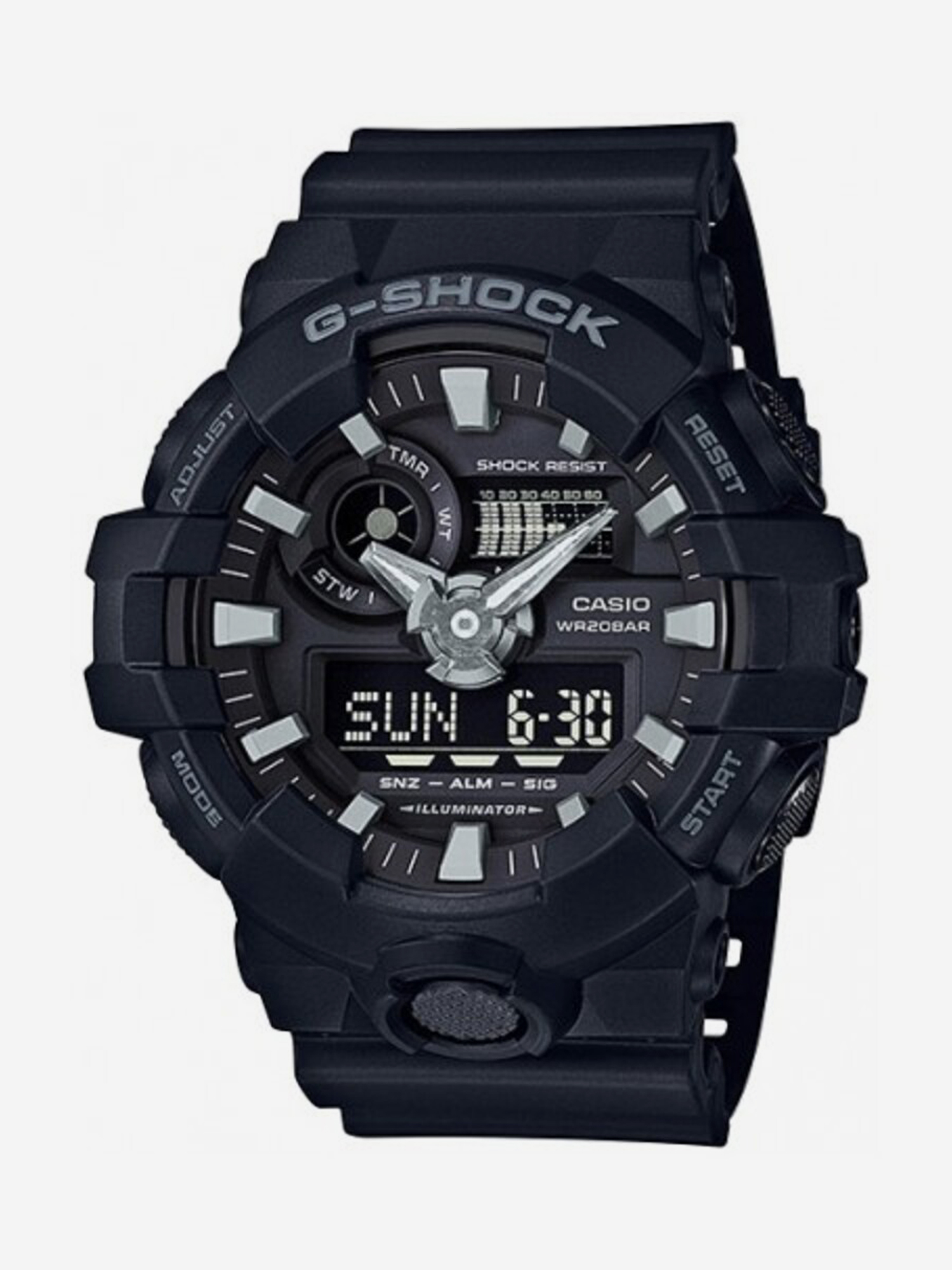 

Наручные часы Casio GA-700-1B, Черный