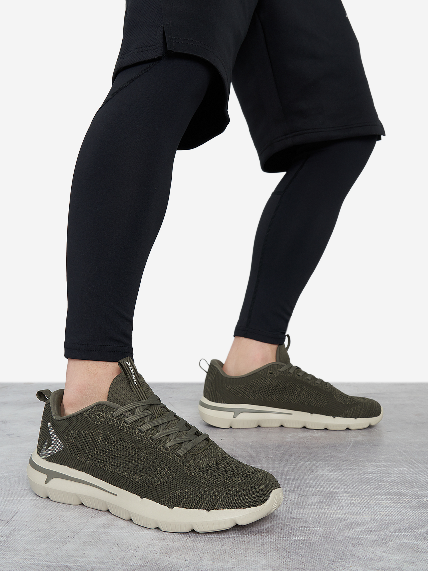 Изображение товара Мужские кроссовки Demix Burn Knit Хаки для фитнеса и тренинга