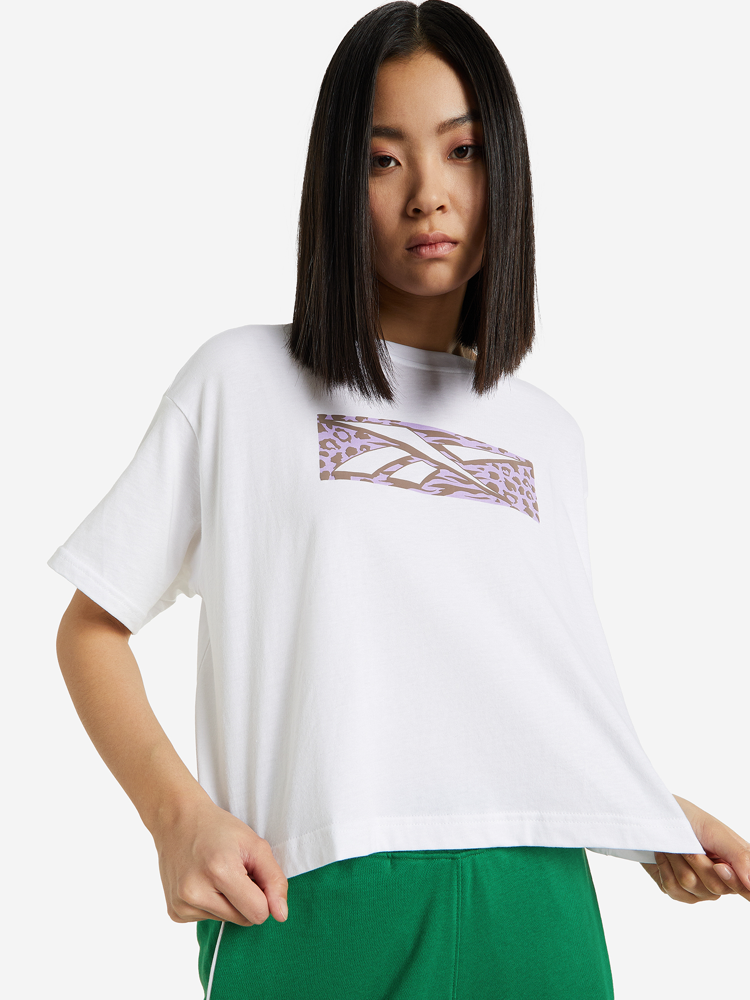 

Футболка женская Reebok Graphic Tee -Modsafari, Белый