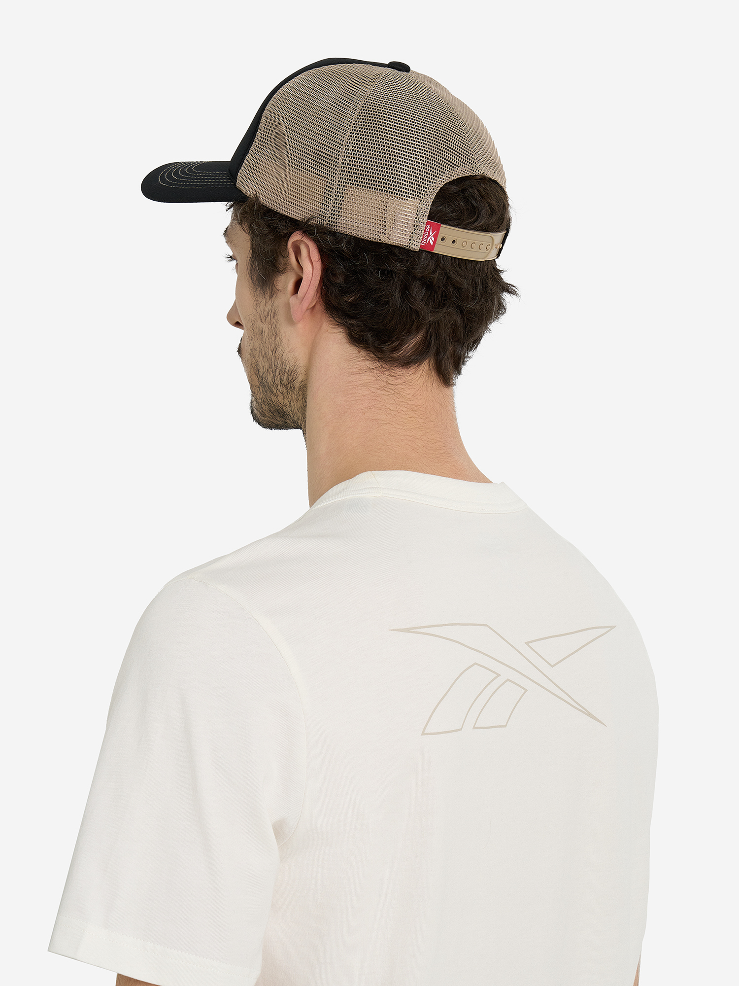 Бейсболка Reebok Vintage Trucker, Черный 5