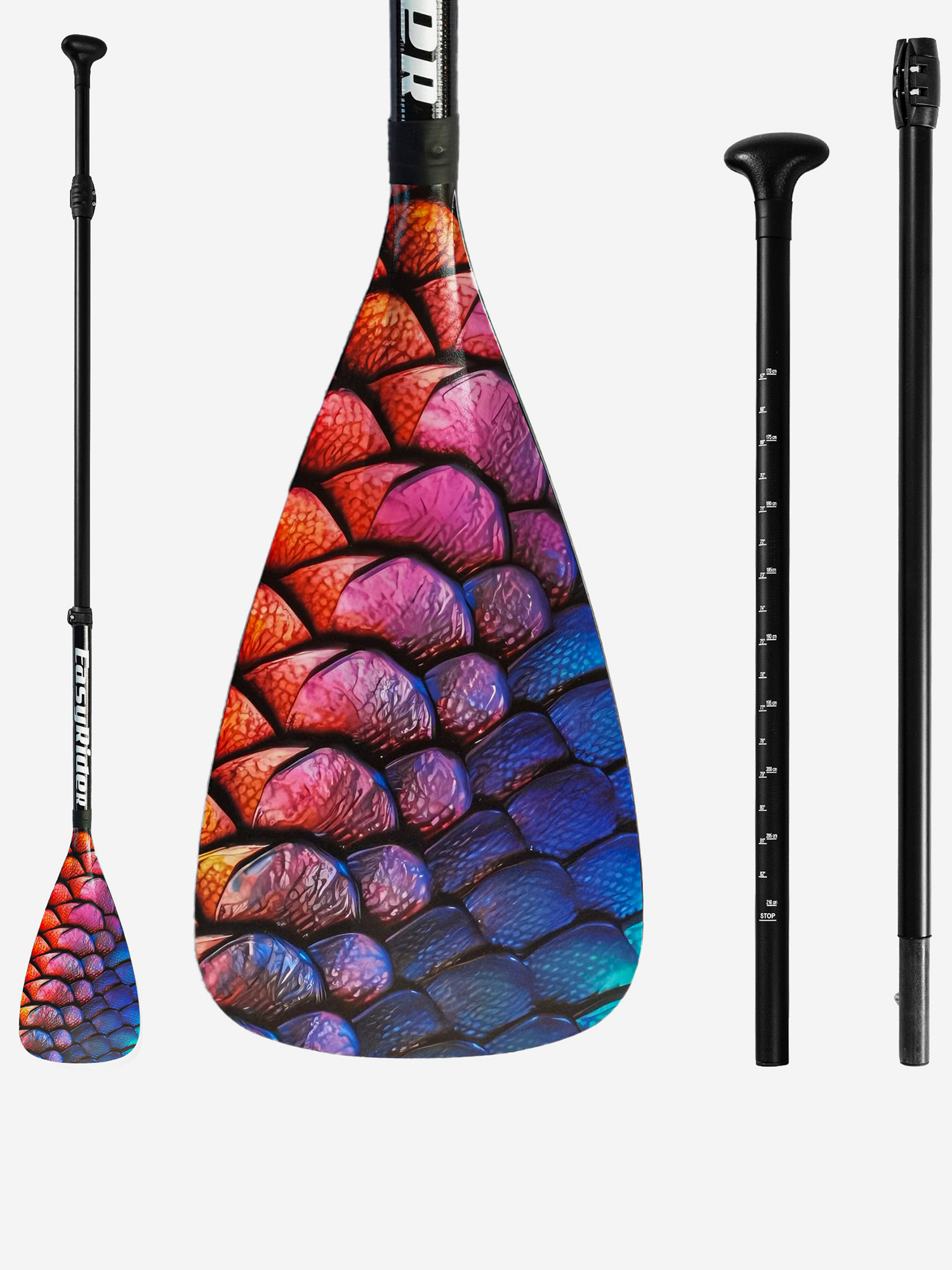 

Весло для SUP досок EasyRider Dragon Scale, Мультицвет