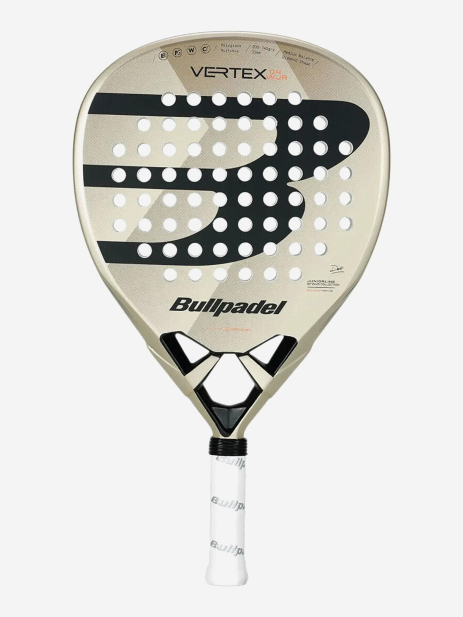 Изображение товара Ракетка для падела Bullpadel Vertex W Jr 2025 женская продвинутый уровень