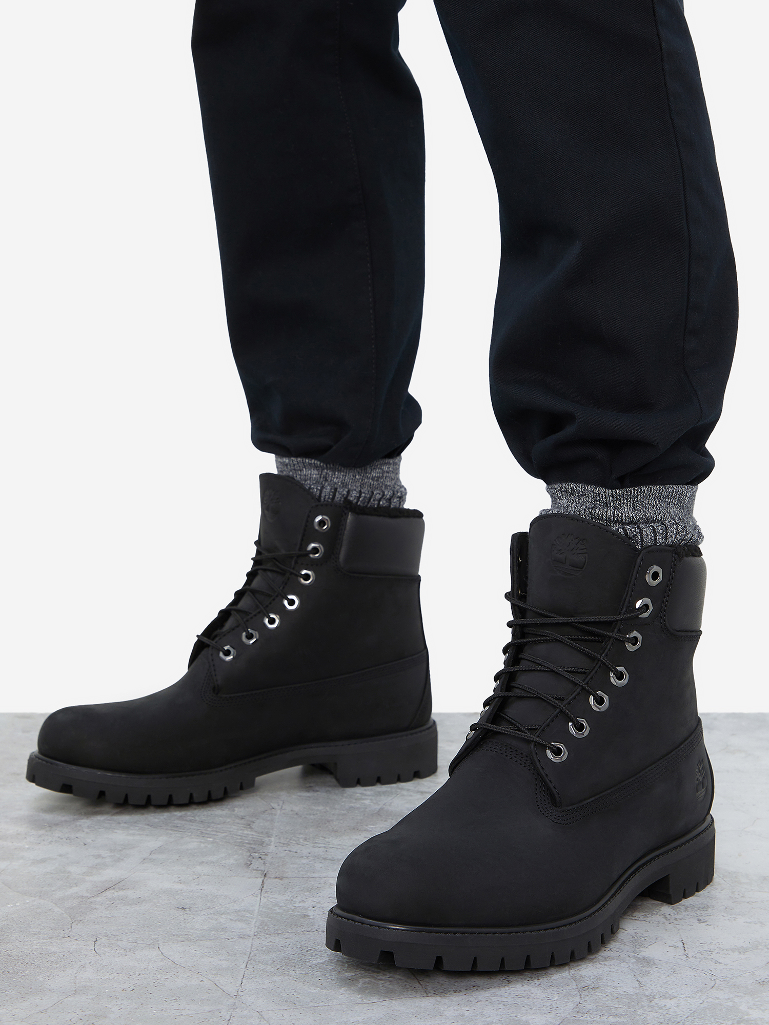 

Ботинки утепленные мужские Timberland 6In Premium Lined Boot, Черный