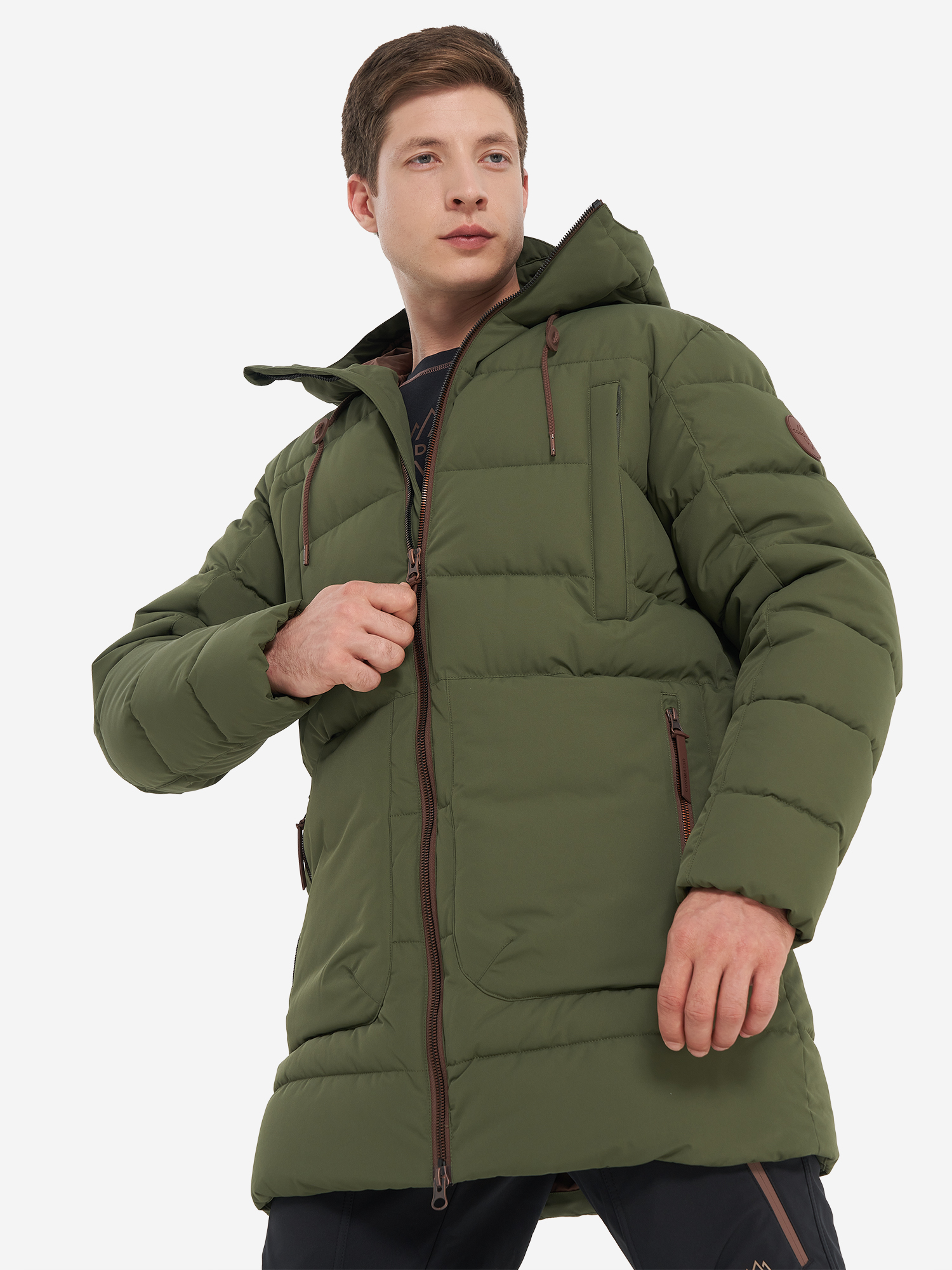 Пуховик мужской Cordillero, Зеленый