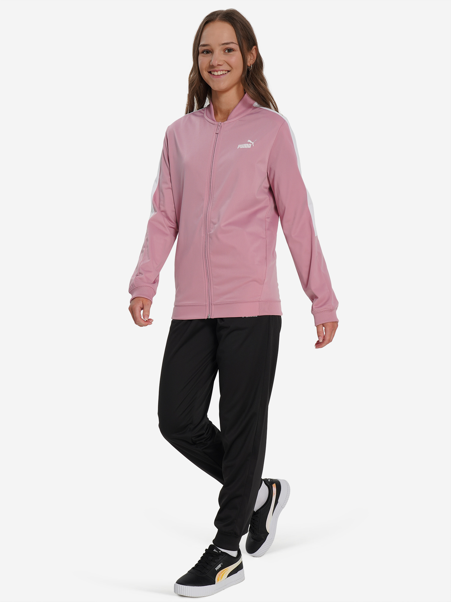 фото Костюм для девочек puma poly, розовый