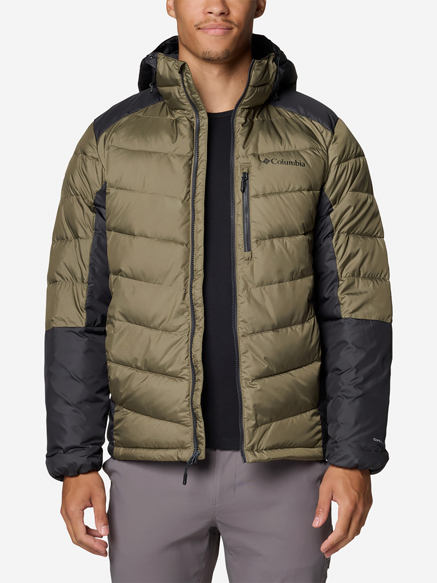 Изображение товара Пуховик мужской Columbia Labyrinth Loop II Hooded Jacket, Хаки Изображение товара Пуховик мужской Columbia Labyrinth Loop II Hooded Jacket, Хаки