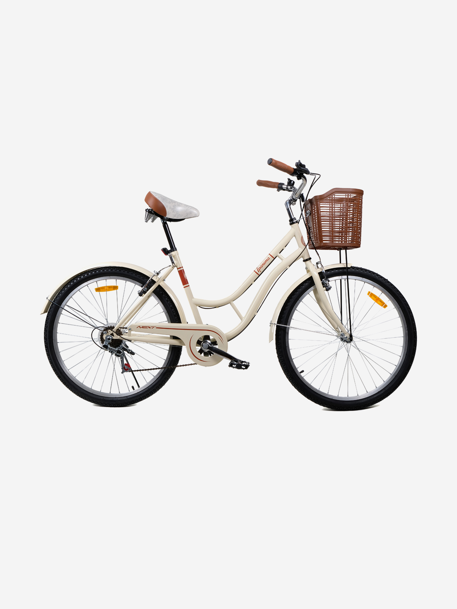 Изображение товара Велосипед NEXTbike IPANEMA, городской, 26", женский, максимальная нагрузка 120 кг Изображение товара Велосипед NEXTbike IPANEMA, городской, 26", женский, максимальная нагрузка 120 кг