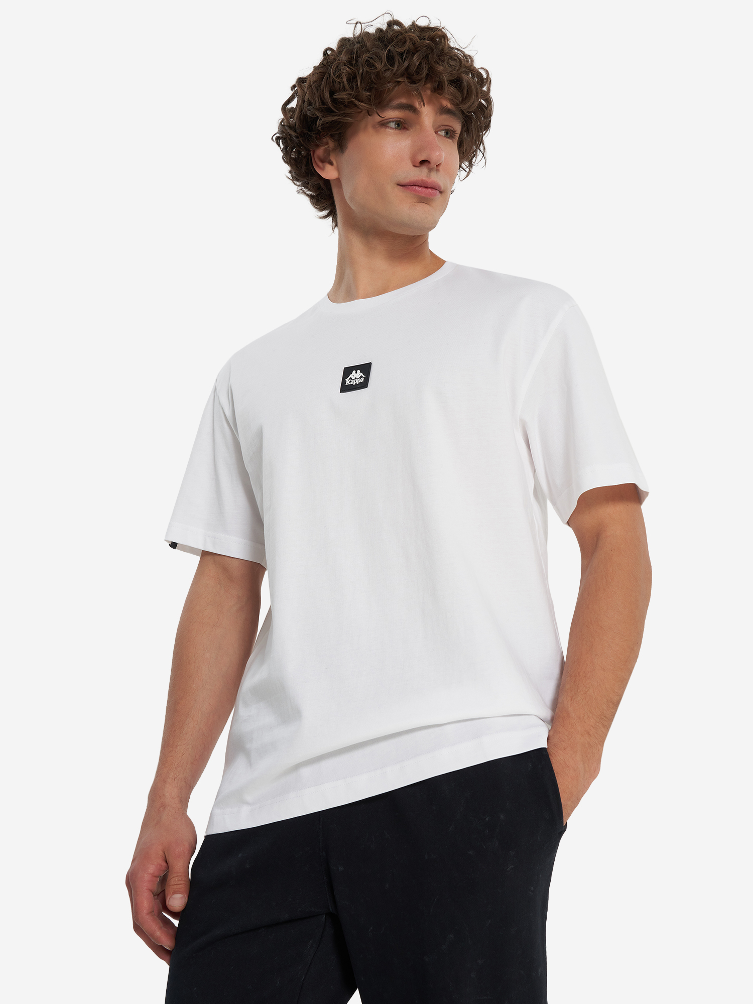 Футболка мужская Kappa, белый, арт. 140814kap-00