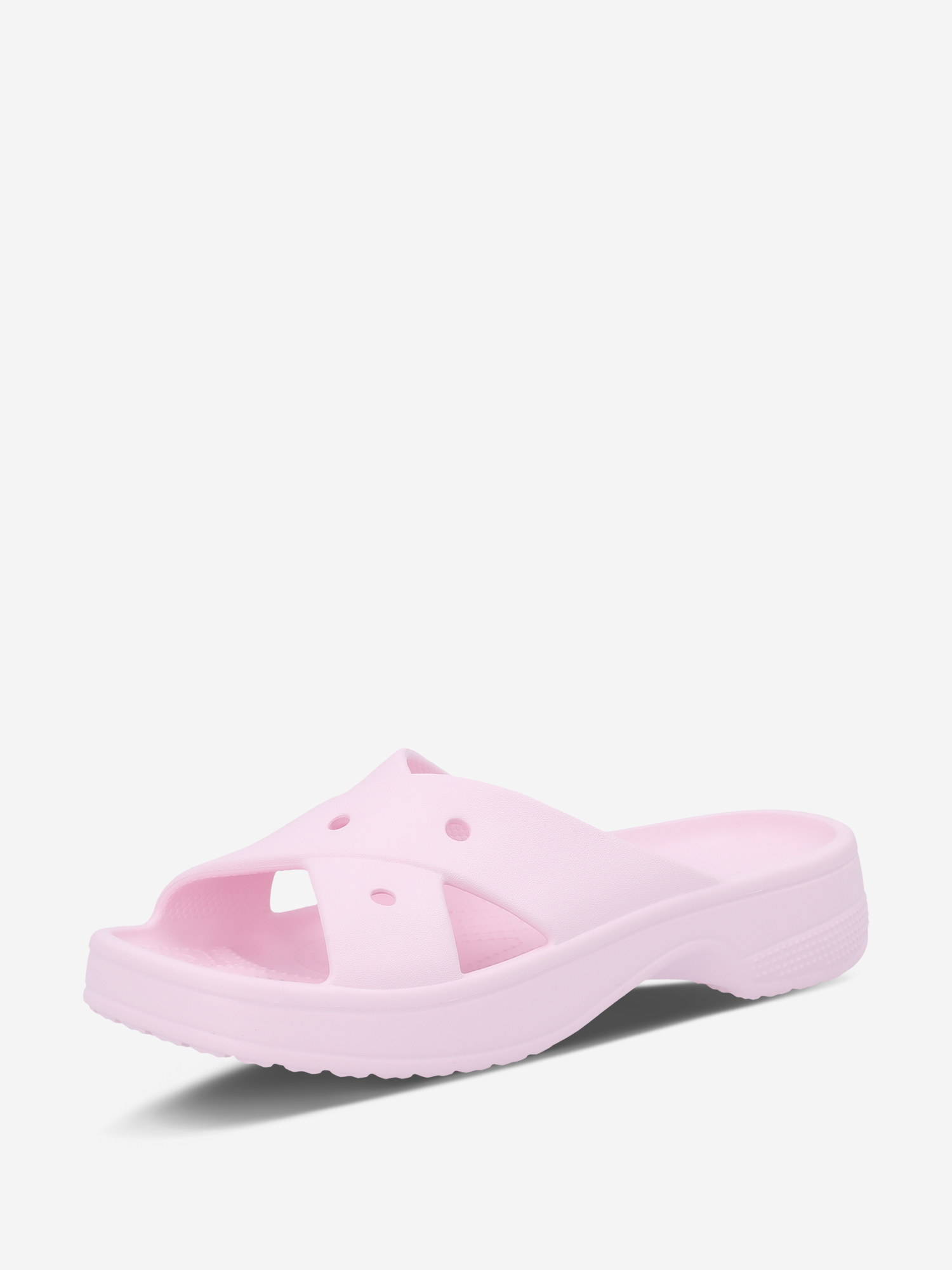 

Шлепанцы женские Crocs Cl Womens Cross Strap, Розовый