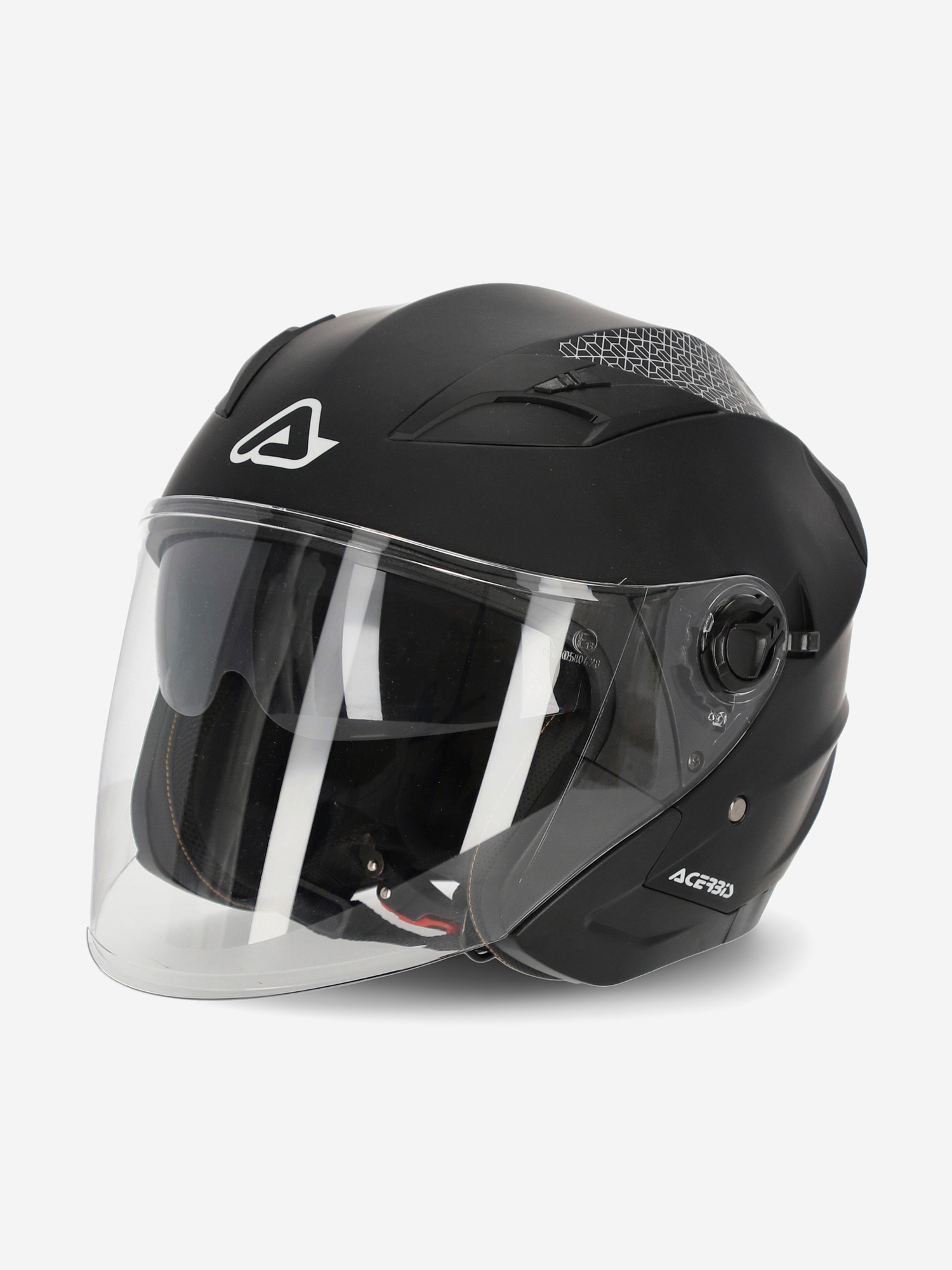 

Мотошлем открытый Acerbis JET FIRSTWAY 2.0 Black Matt, Черный
