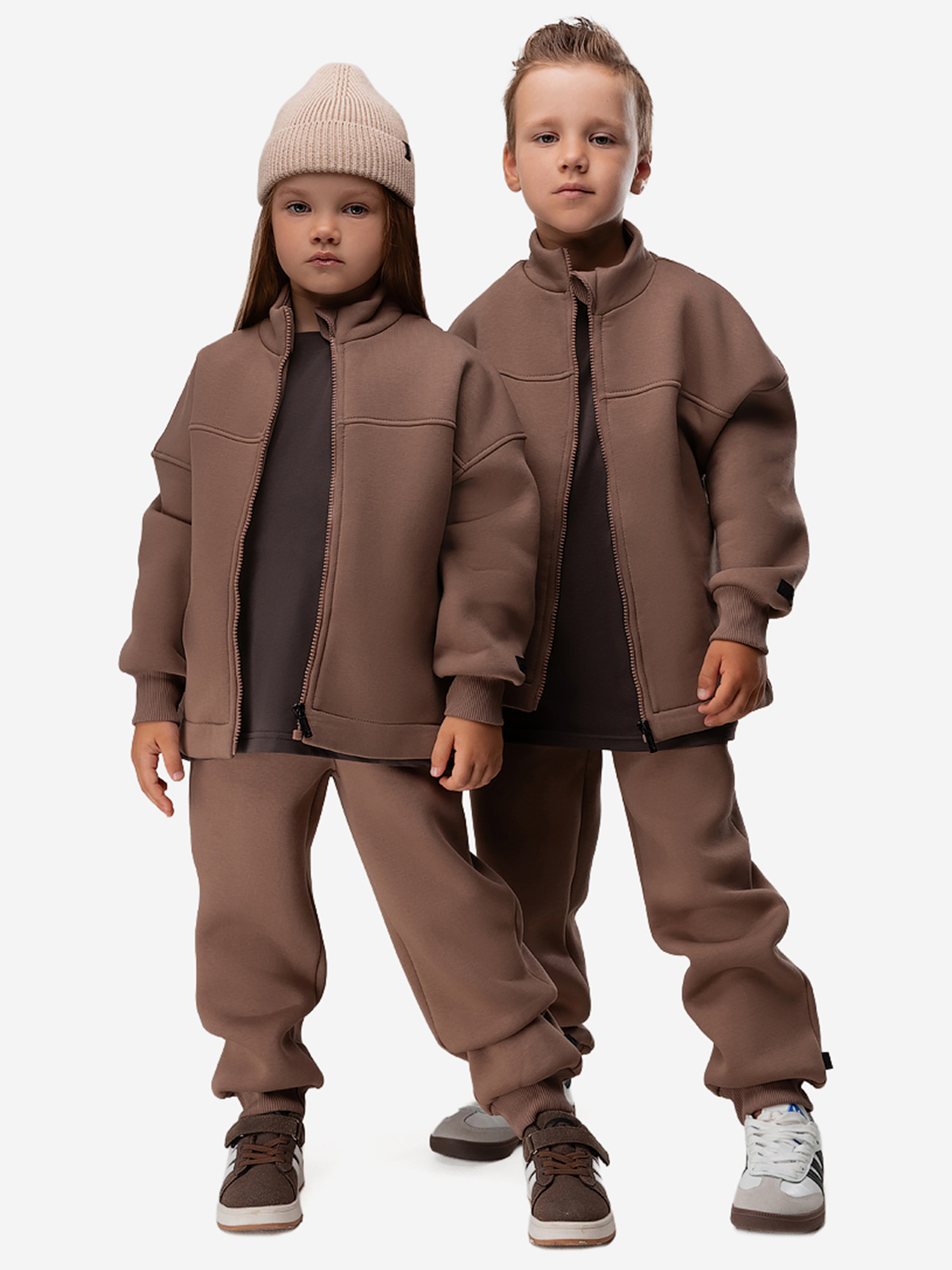 Изображение товара Детский костюм с начесом bodo капучино всесезонный для активного отдыха