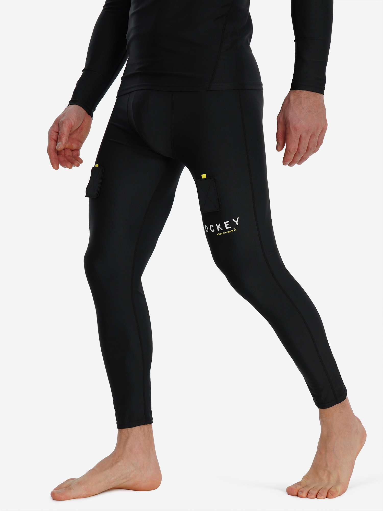 

Брюки компрессионные хоккейные Fischer, Черный