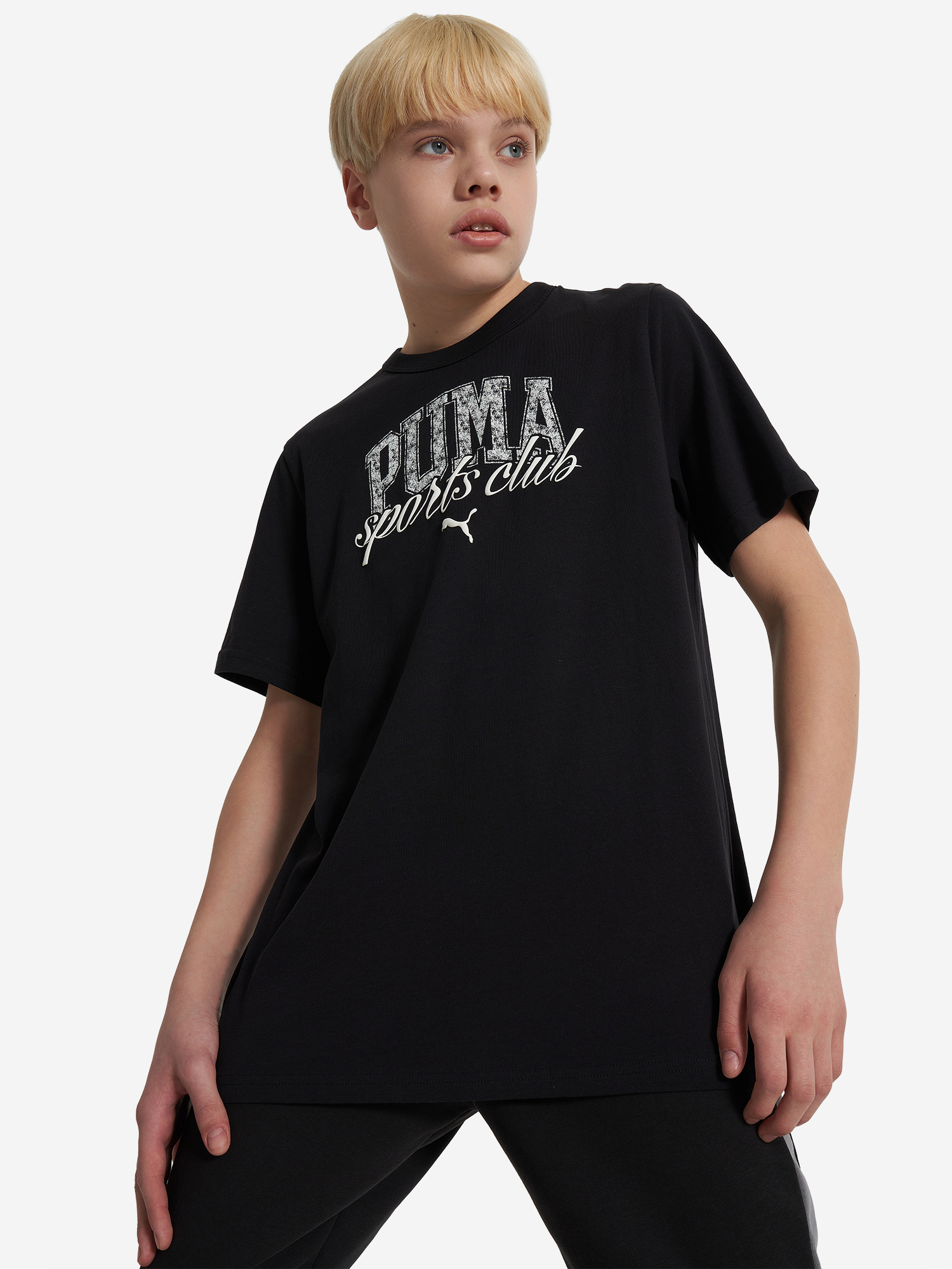 

Футболка для мальчиков PUMA Classic Graphic, Черный