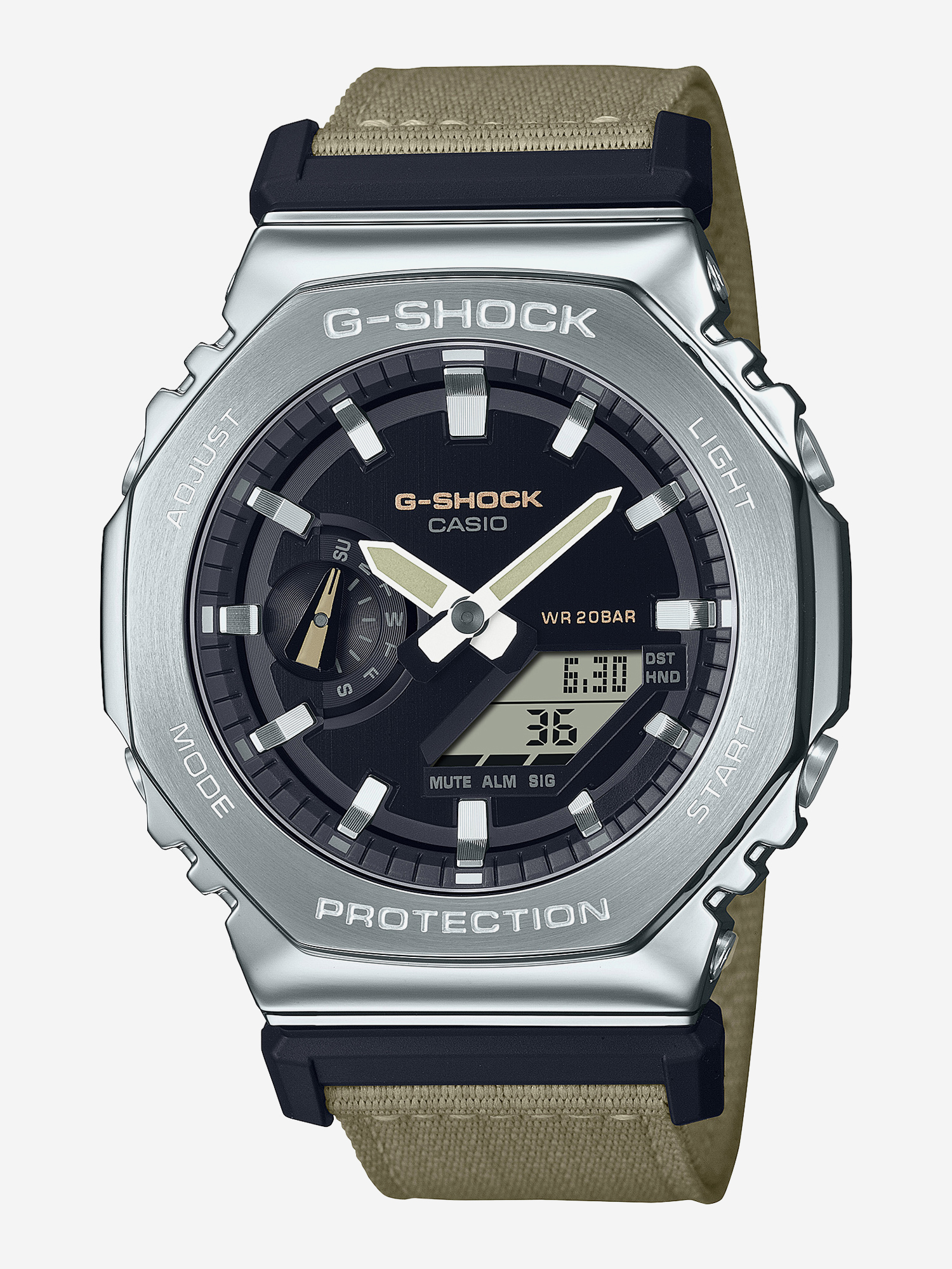 

Наручные часы Casio G-Shock GM-2100C-5A, Бежевый