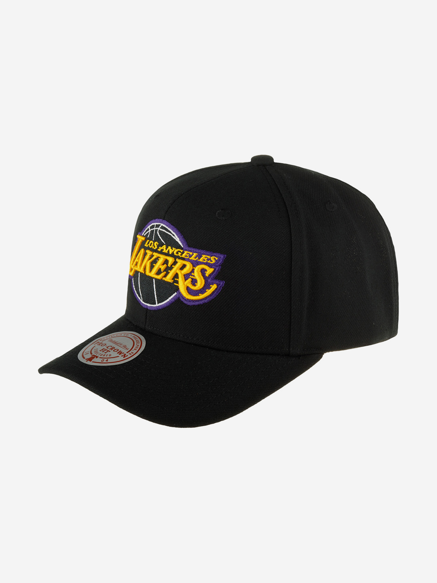 

Бейсболка MITCHELL NESS HP8011-LALBLCK Los Angeles Lakers NBA (черный), Черный