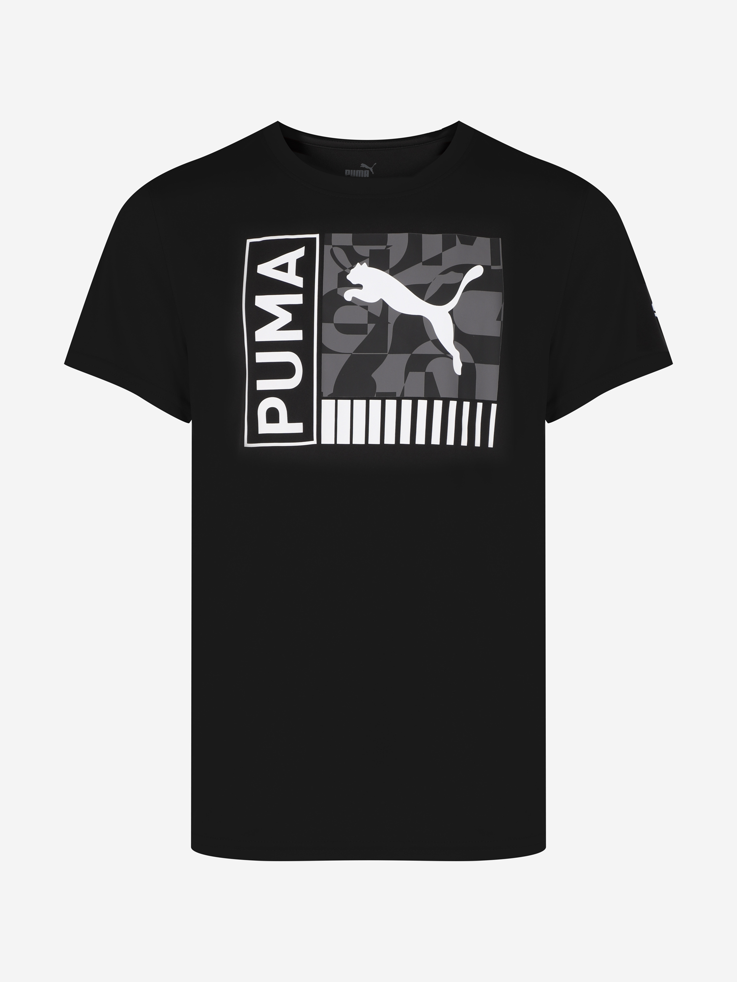 фото Футболка для мальчиков puma fit, черный