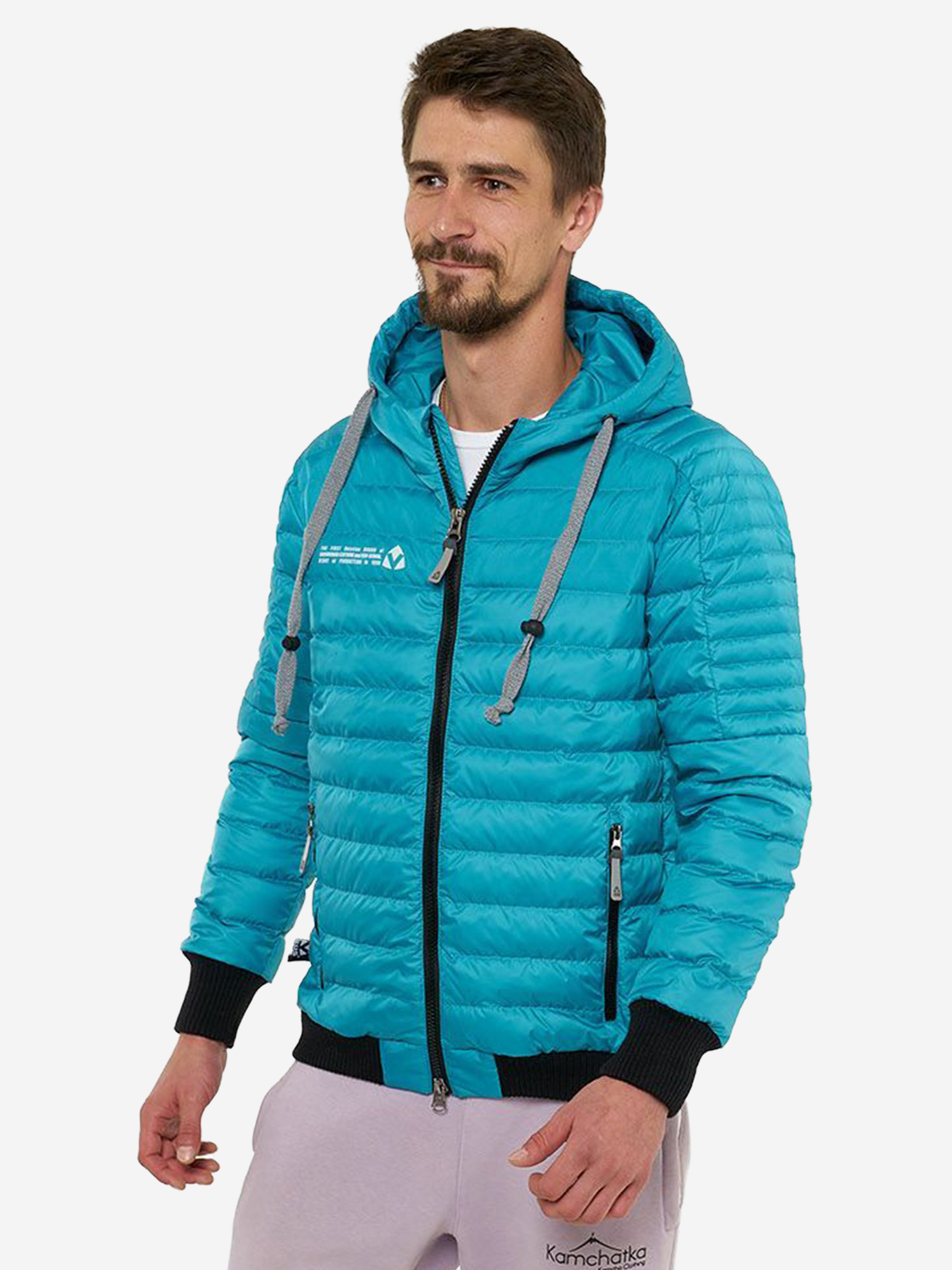 

Куртка пуховая Hoody "Вирус Batzzilla", Синий