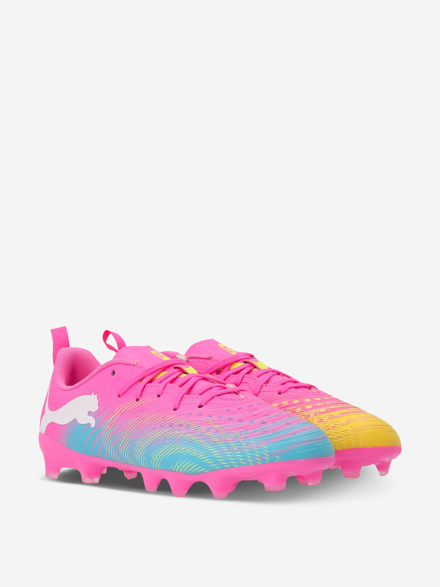 Бутсы для мальчиков PUMA Future 9 Play Fg/Ag, Розовый 3